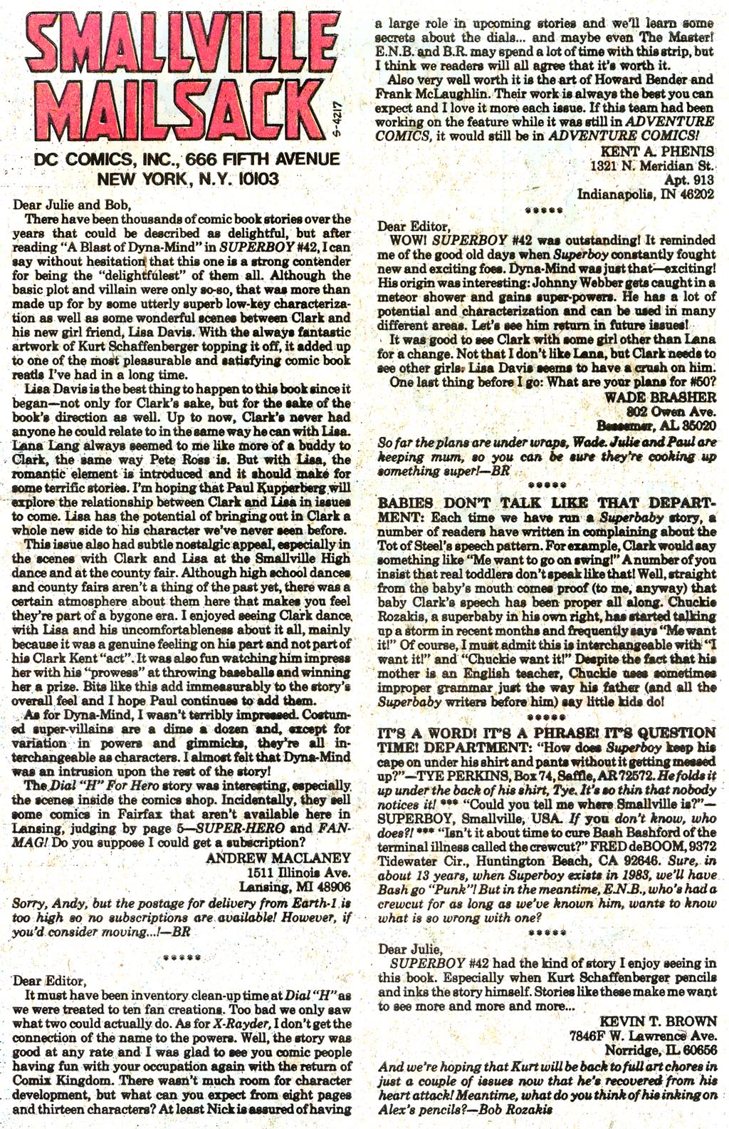 Read online The New Adventures of Superboy comic -  Issue #46 - 33