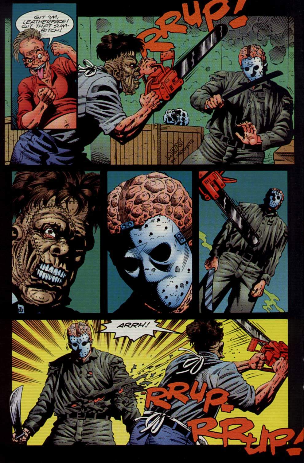 Read online Jason vs Leatherface comic -  Issue #3 - 11