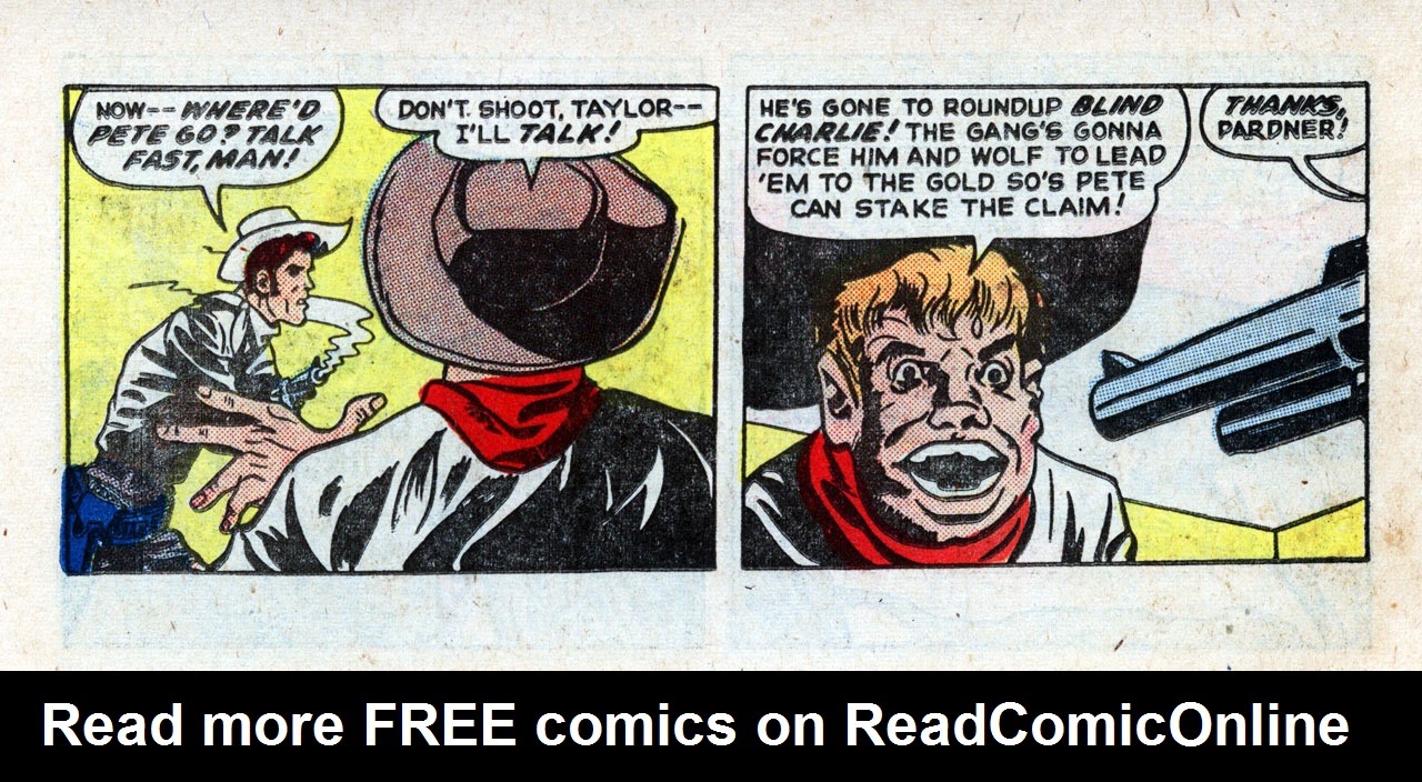 Read online Tex Taylor in "Draw or Die, Cowpoke!" comic -  Issue # Full - 17