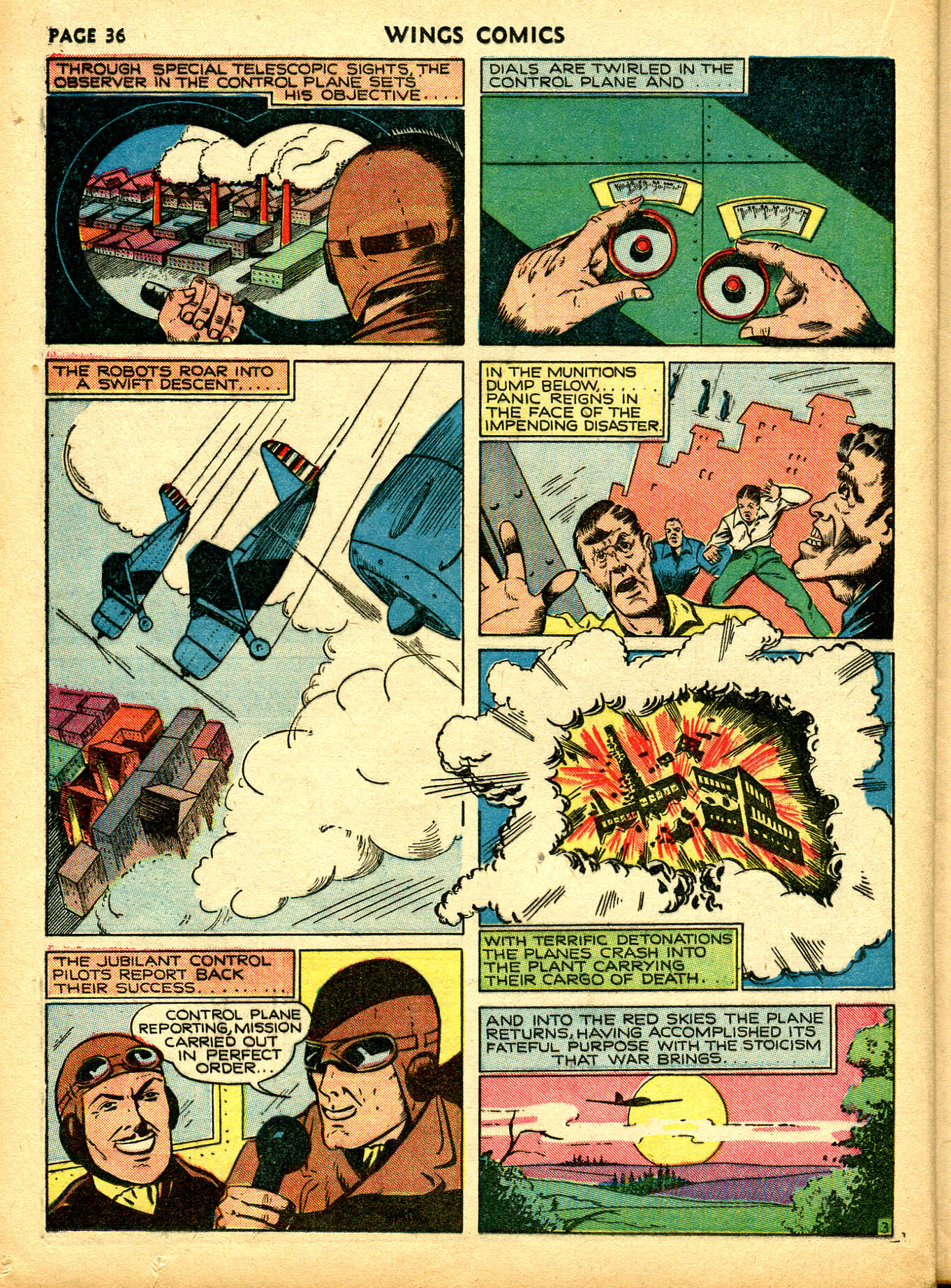 Read online Wings Comics comic -  Issue #6 - 38