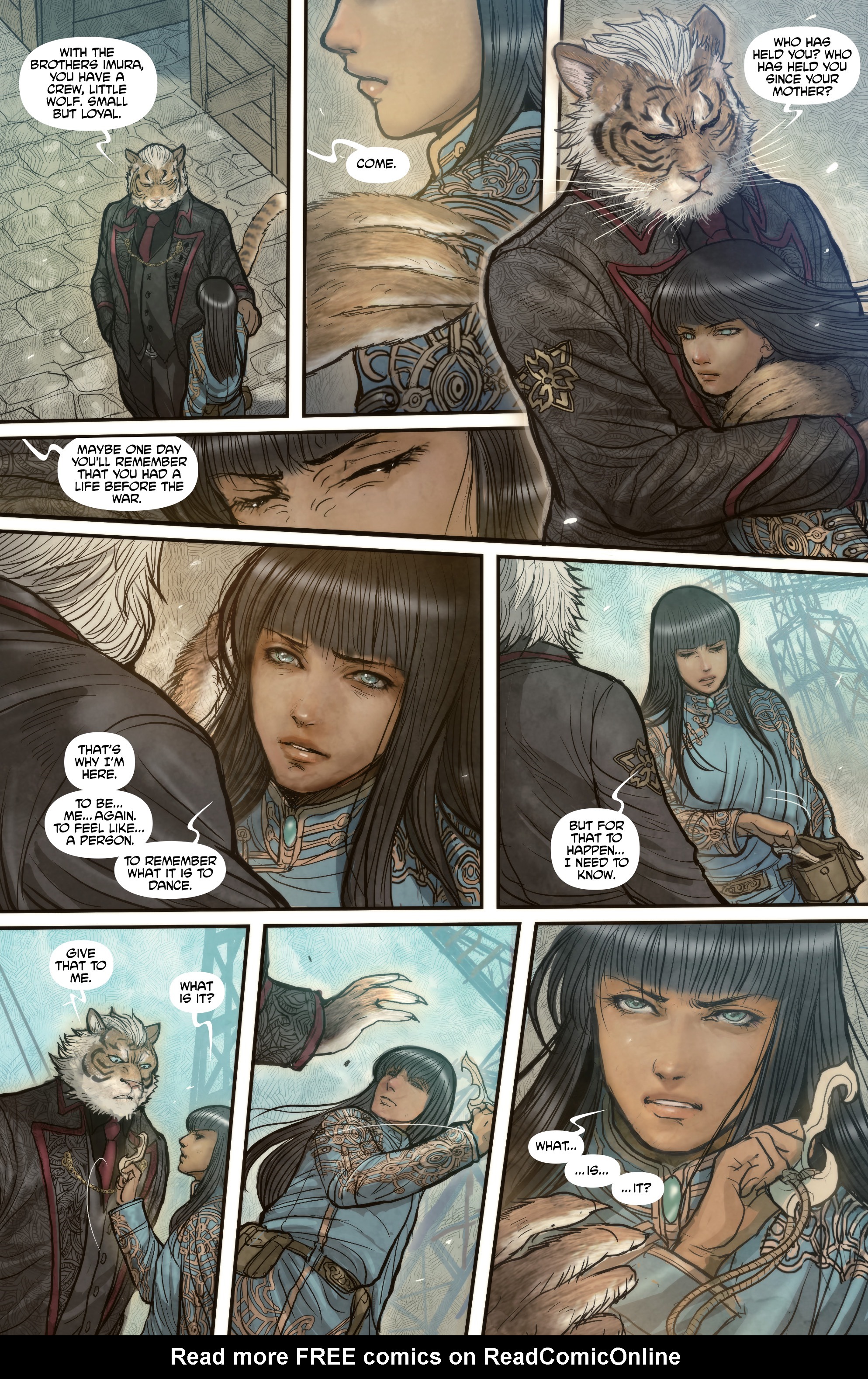 Read online Monstress comic -  Issue #7 - 19