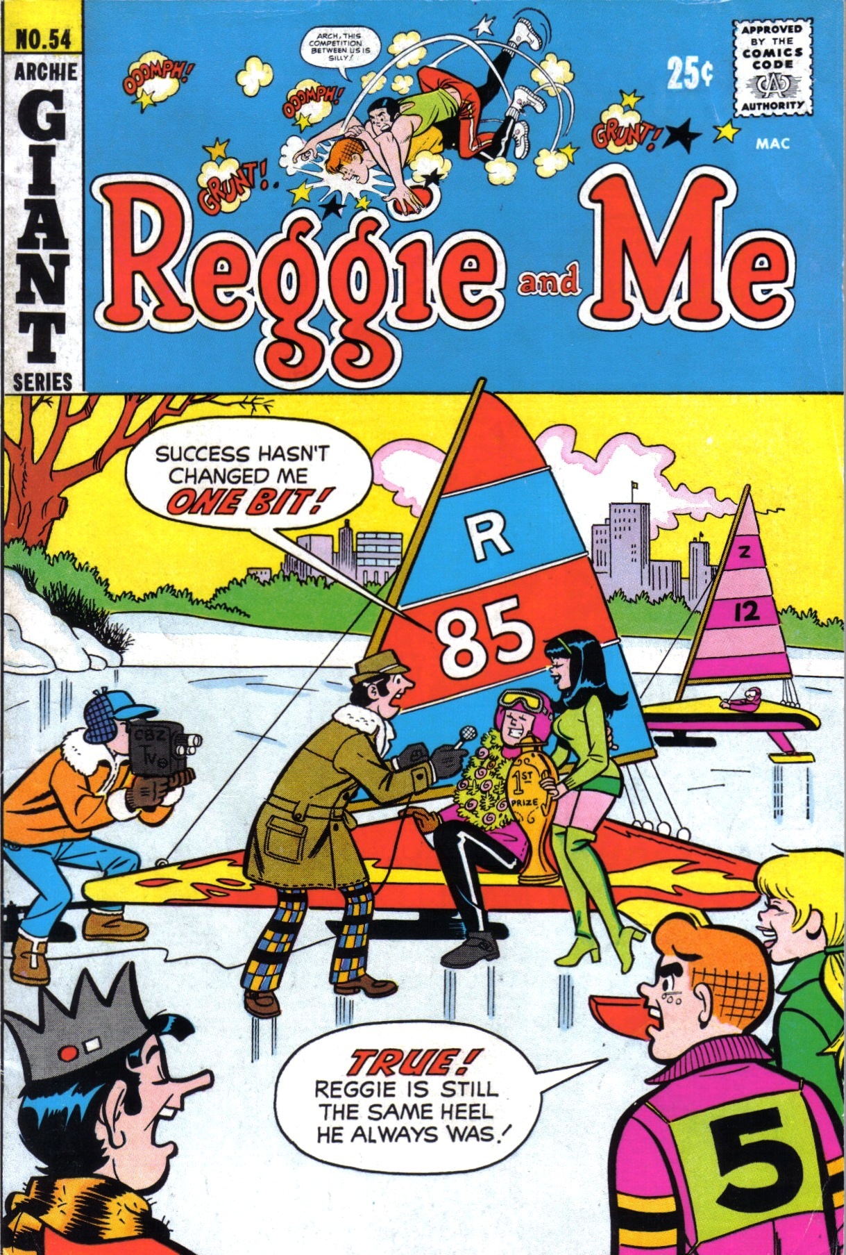 Read online Reggie and Me (1966) comic -  Issue #54 - 1