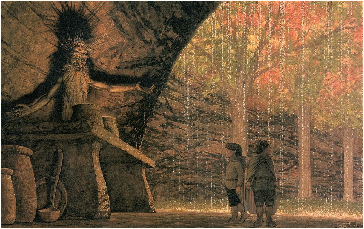 Read online Tolkien's World - Paintings of Middle-Earth comic -  Issue # TPB (Part 1) - 77