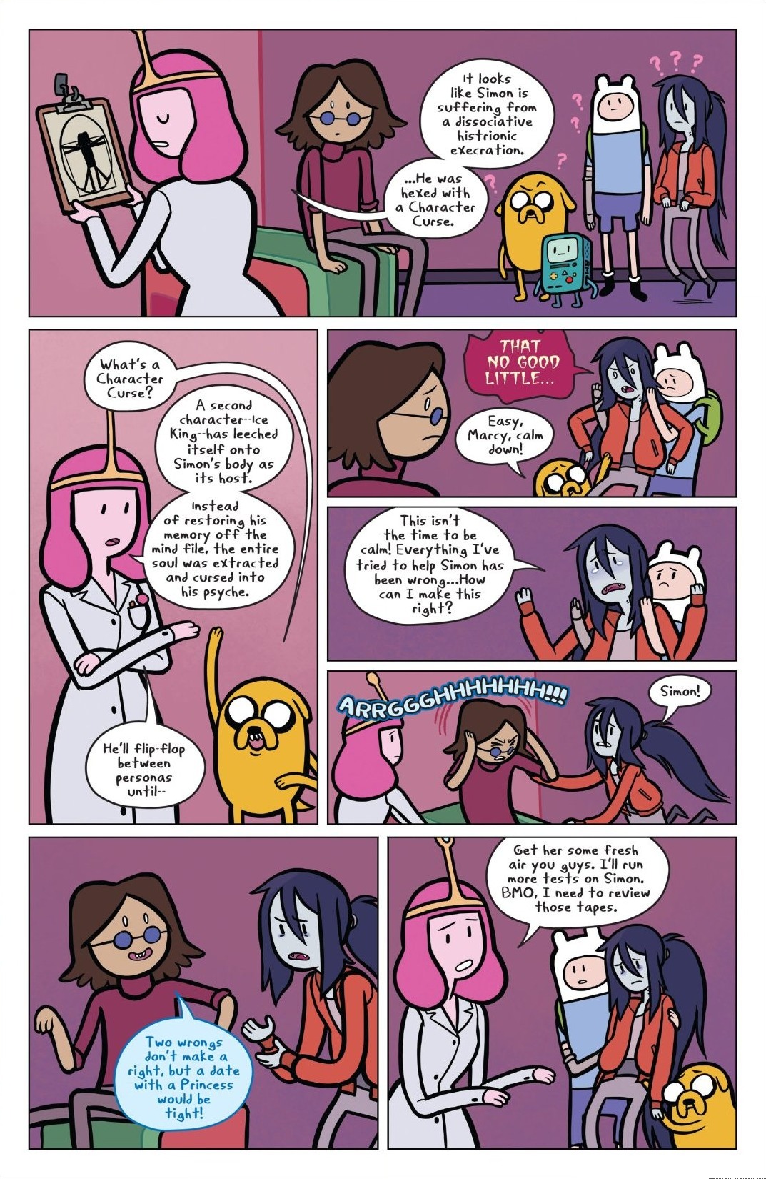 Read online Adventure Time: Marcy & Simon comic -  Issue #4 - 6