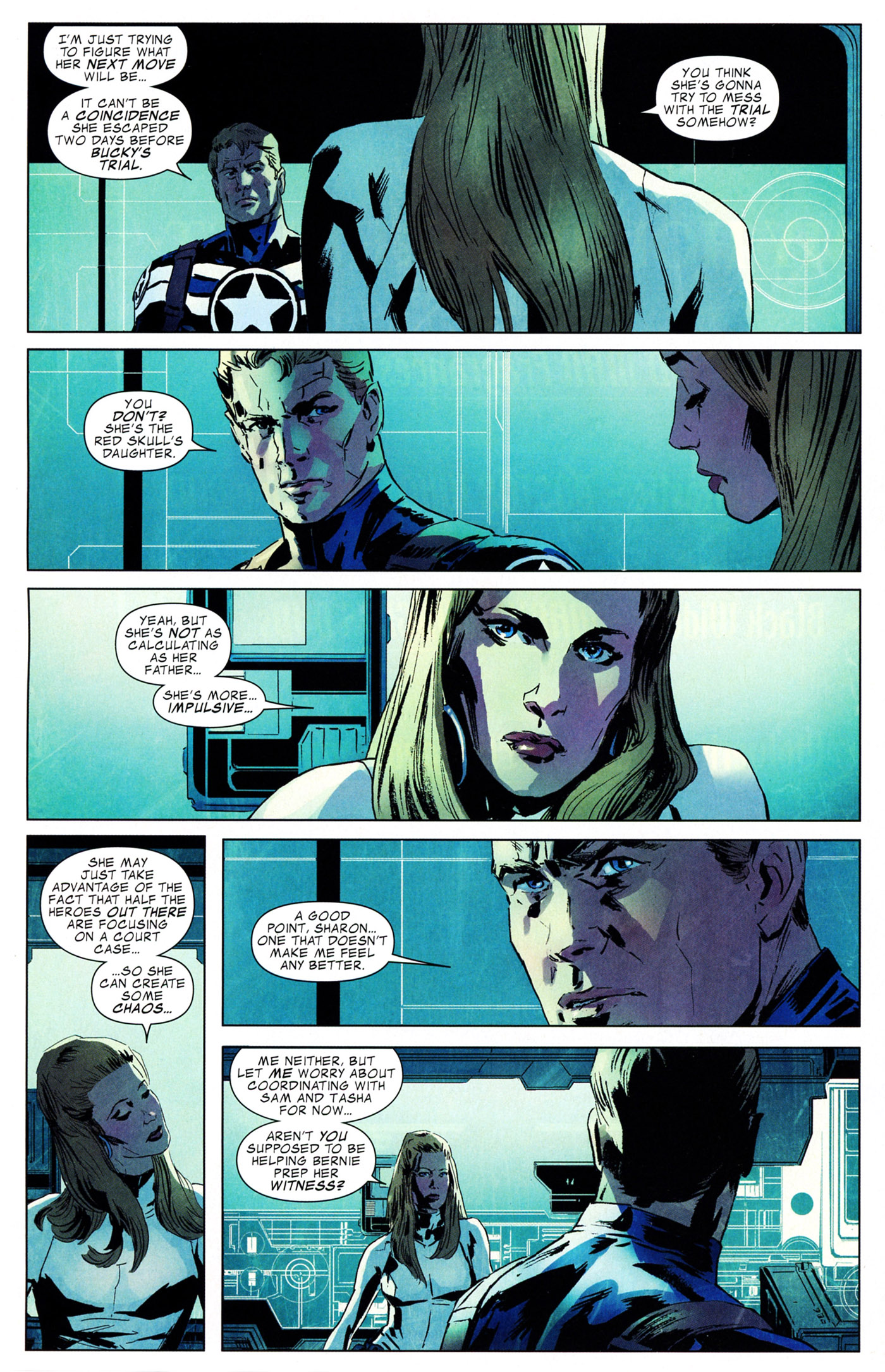 Read online Captain America (1968) comic -  Issue #613 - 6