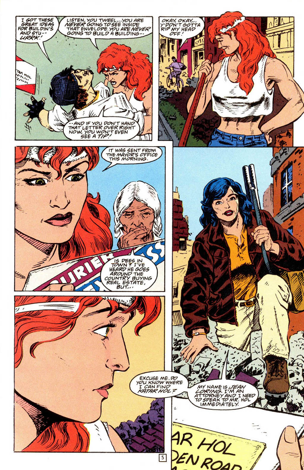 Hawkman (1993) Issue #14 #17 - English 5