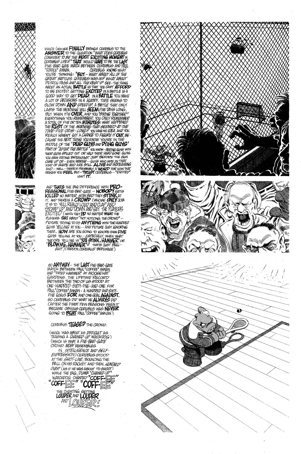 Read online Cerebus comic -  Issue #267 - 16