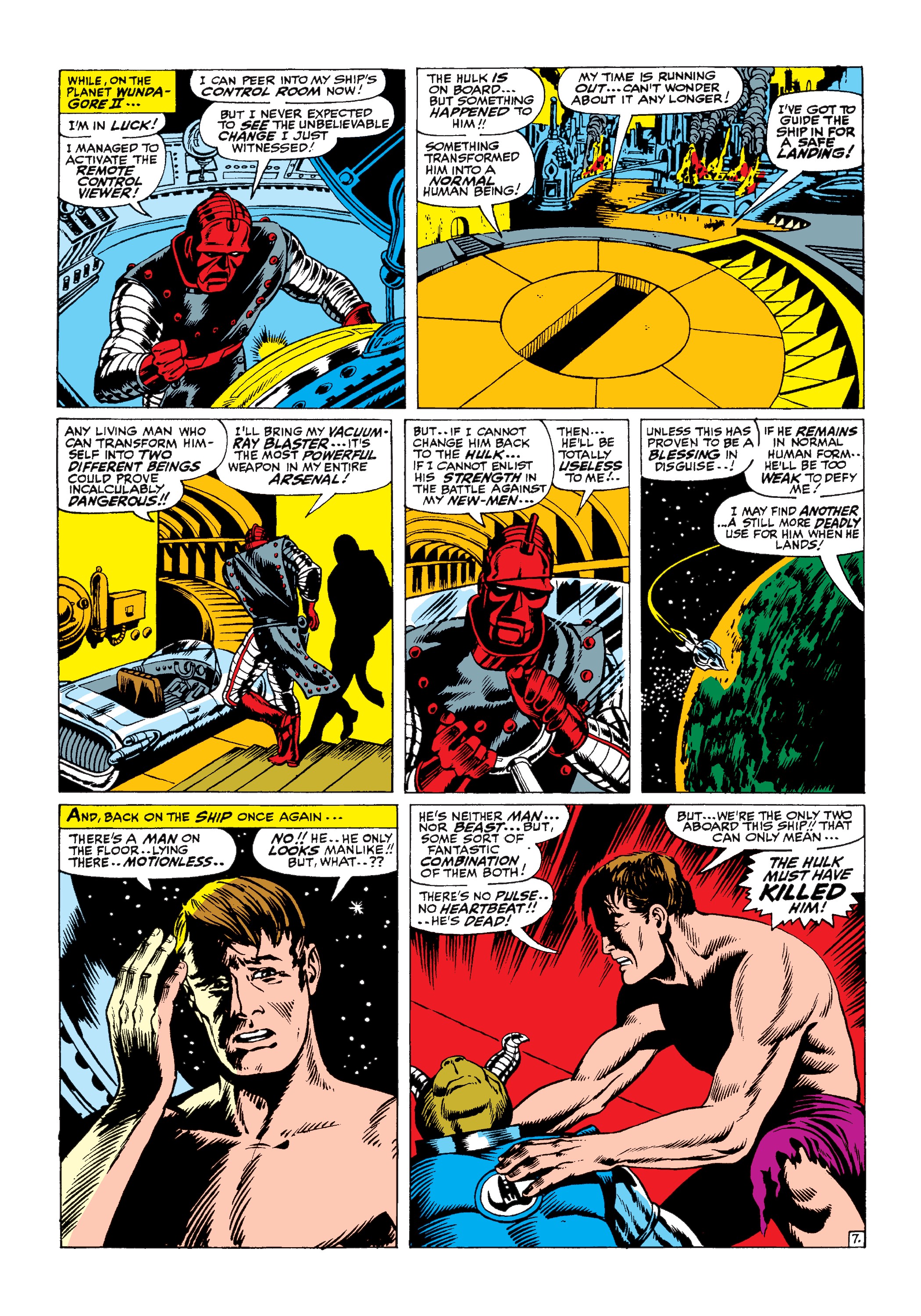 Read online Marvel Masterworks: The Incredible Hulk comic -  Issue # TPB 3 (Part 2) - 79