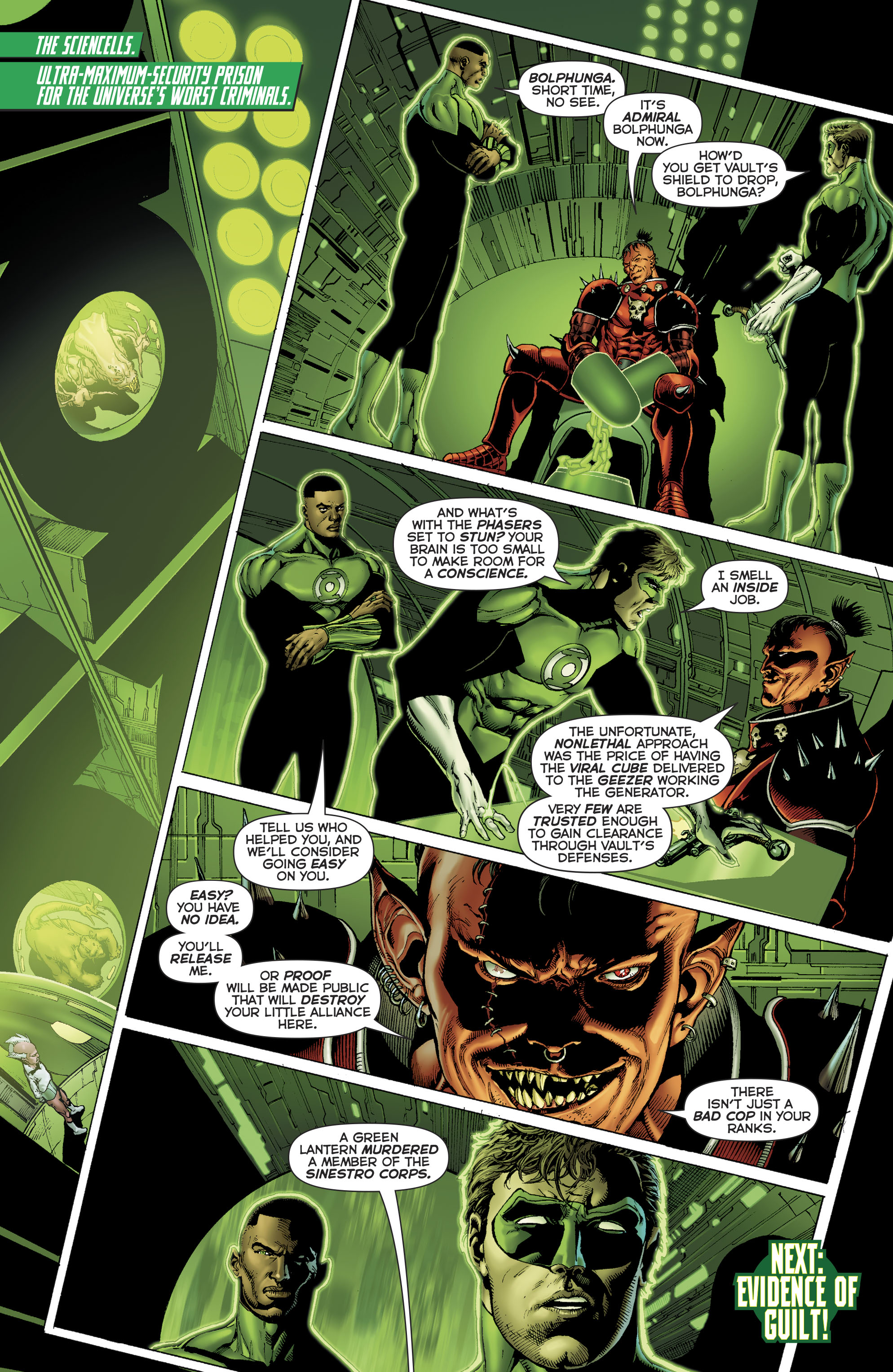 Read online Hal Jordan And The Green Lantern Corps comic -  Issue #22 - 21