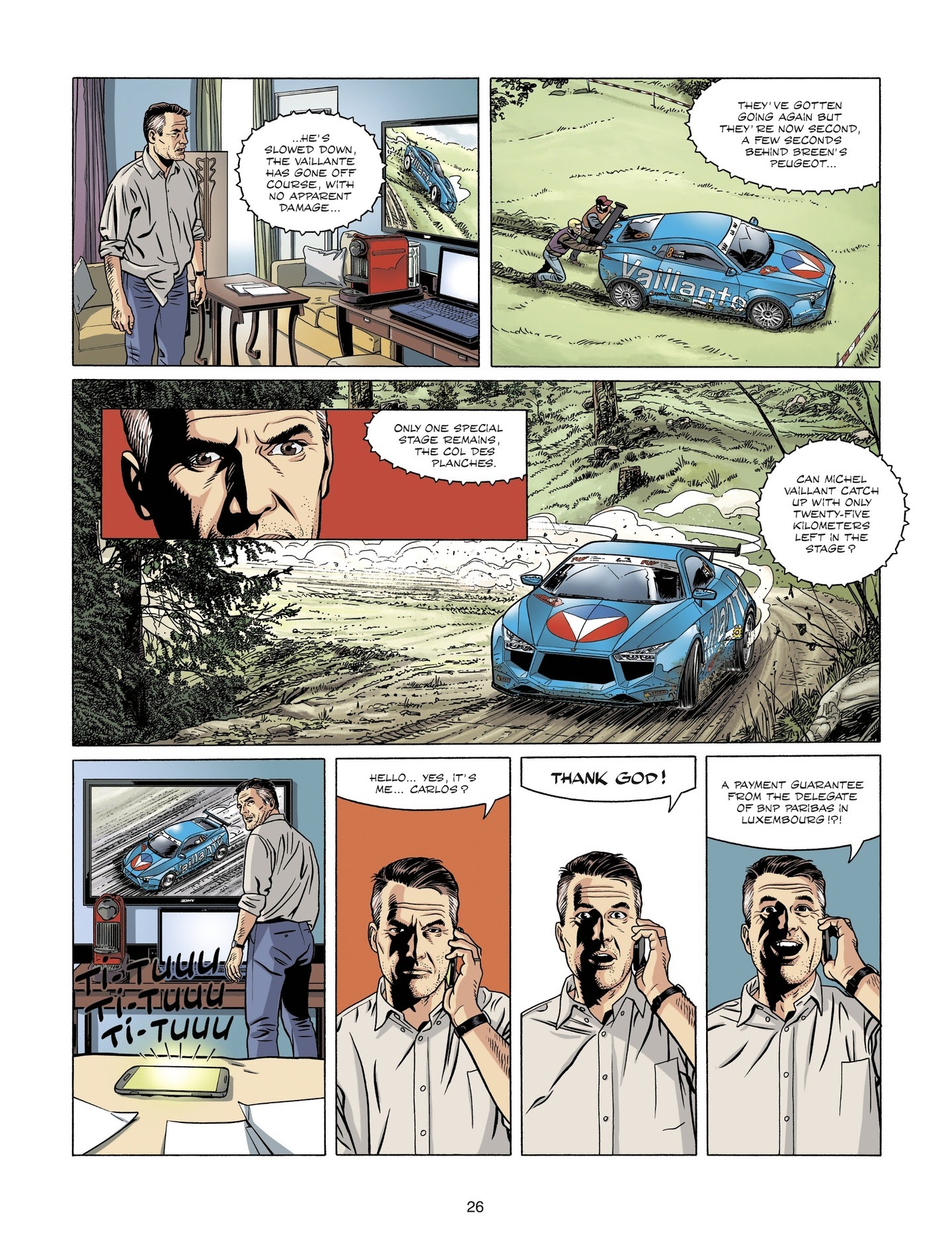 Read online Michel Vaillant comic -  Issue #4 - 26
