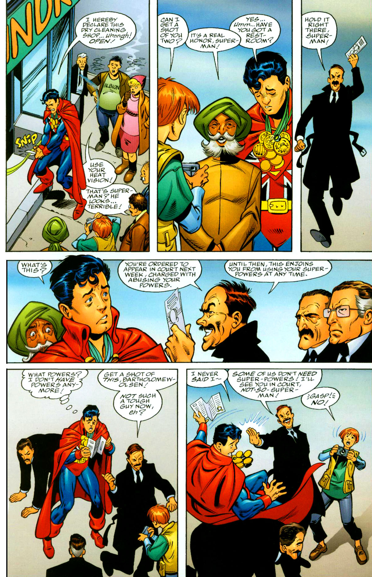 Read online Superman: True Brit comic -  Issue # Full - 80