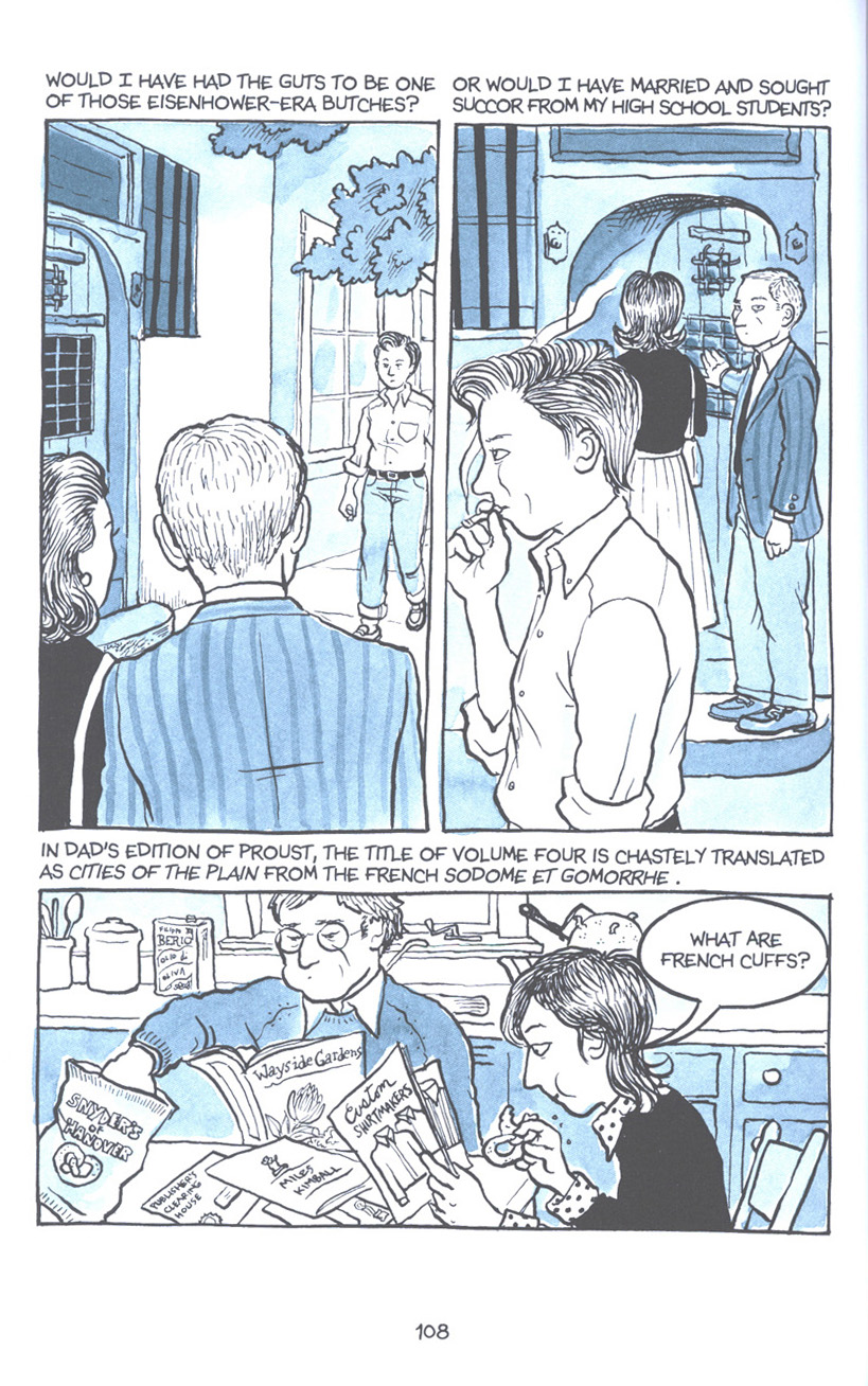 Read online Fun Home: A Family Tragicomic comic -  Issue # TPB - 114