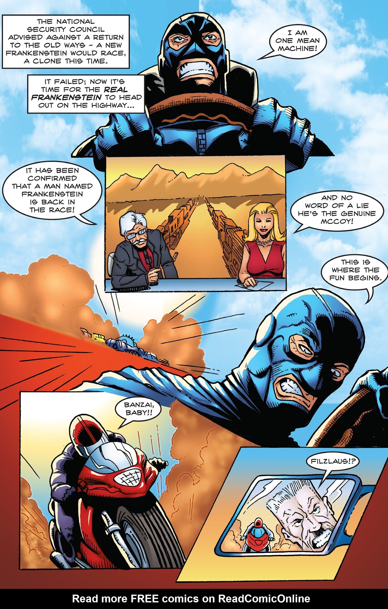Read online The Final Death Race comic -  Issue #3 - 7