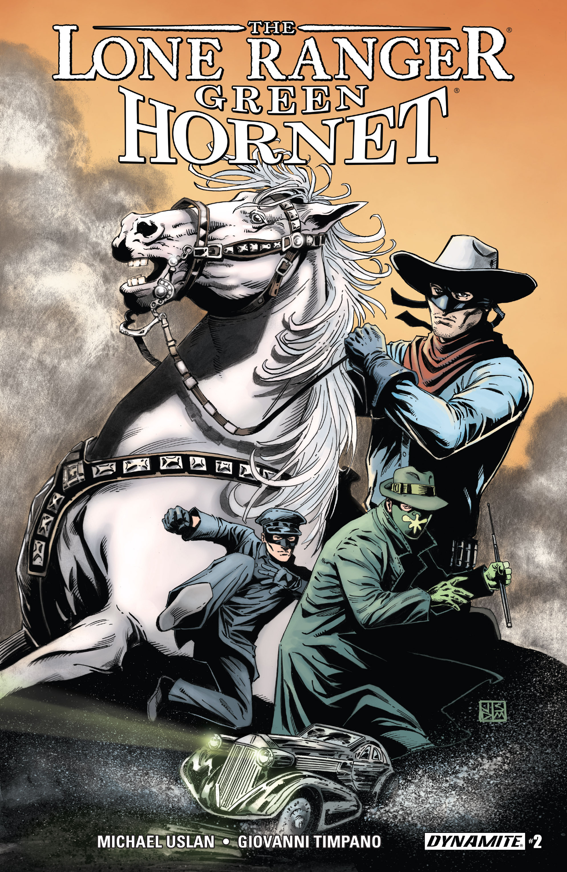 Read online The Lone Ranger/Green Hornet comic -  Issue #2 - 1