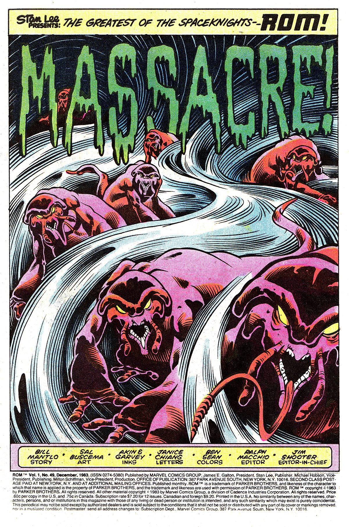 Read online ROM (1979) comic -  Issue #49 - 2