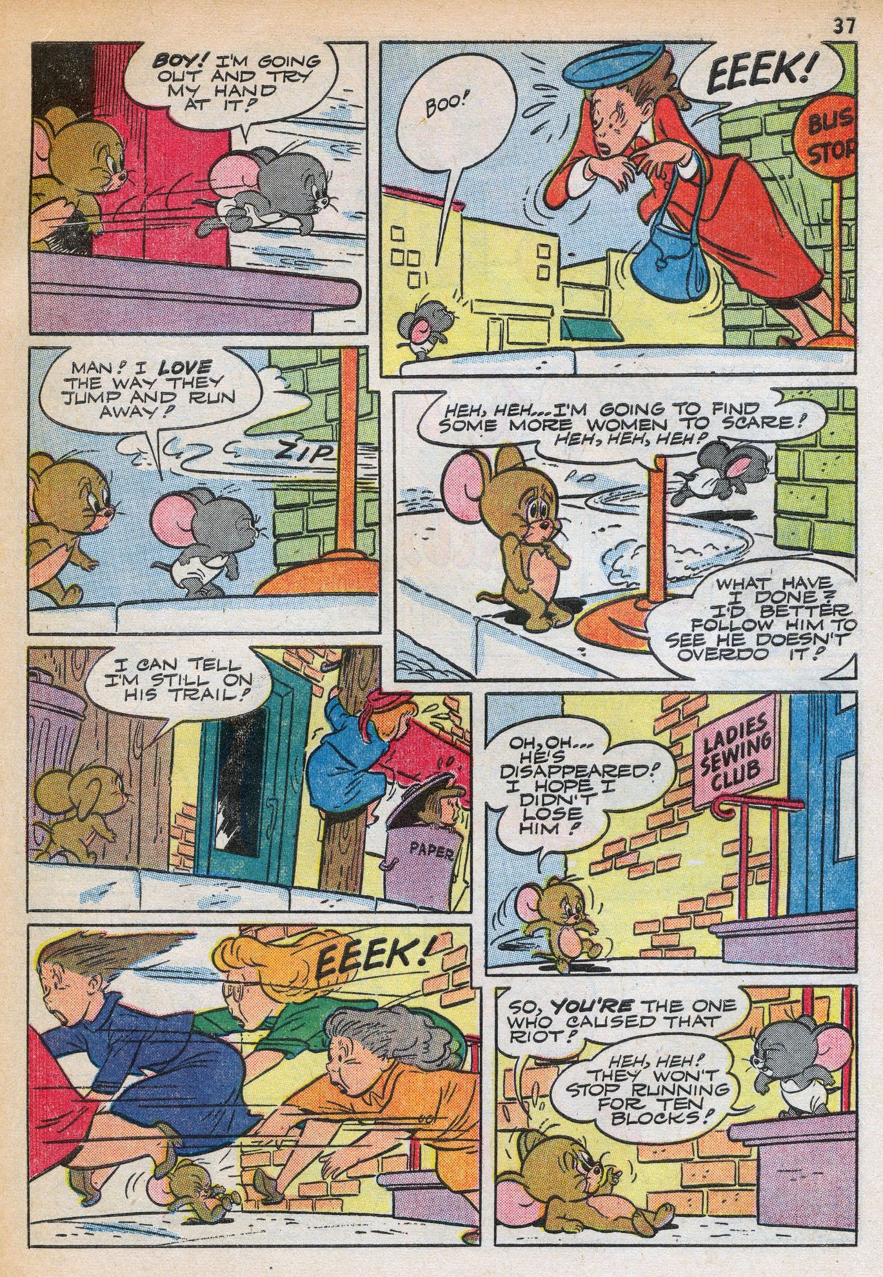 Read online Tom and Jerry's Summer Fun comic -  Issue #2 - 39