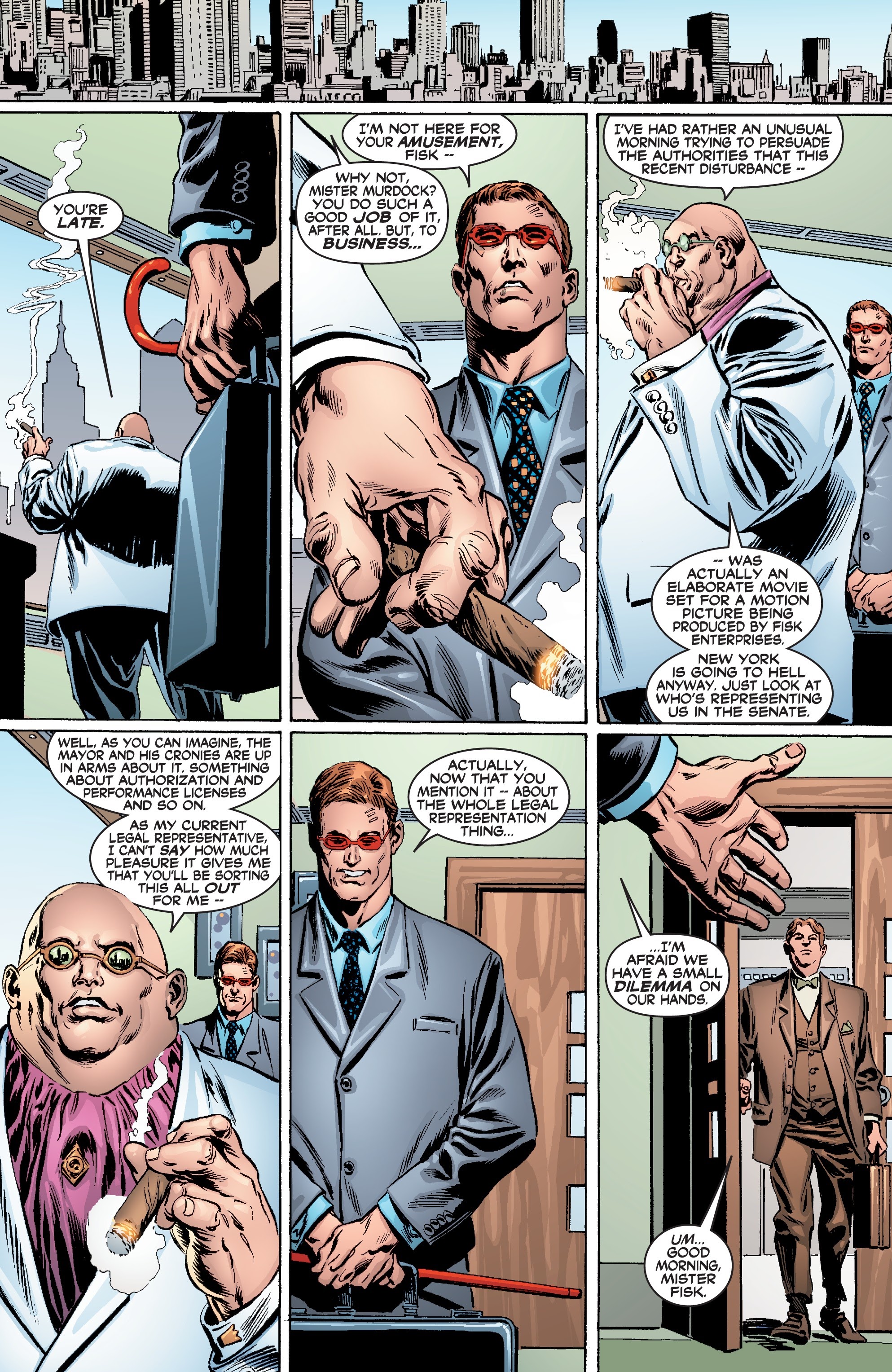 Read online Marvel Knights Daredevil by Bendis, Jenkins, Gale & Mack: Unusual Suspects comic -  Issue # TPB (Part 2) - 56