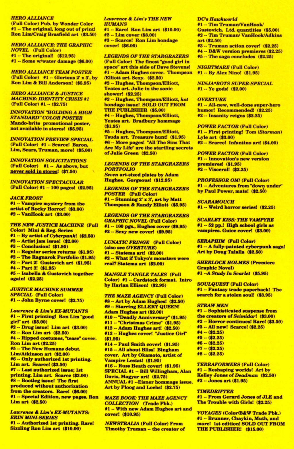 Read online Hero Alliance (1989) comic -  Issue #11 - 19