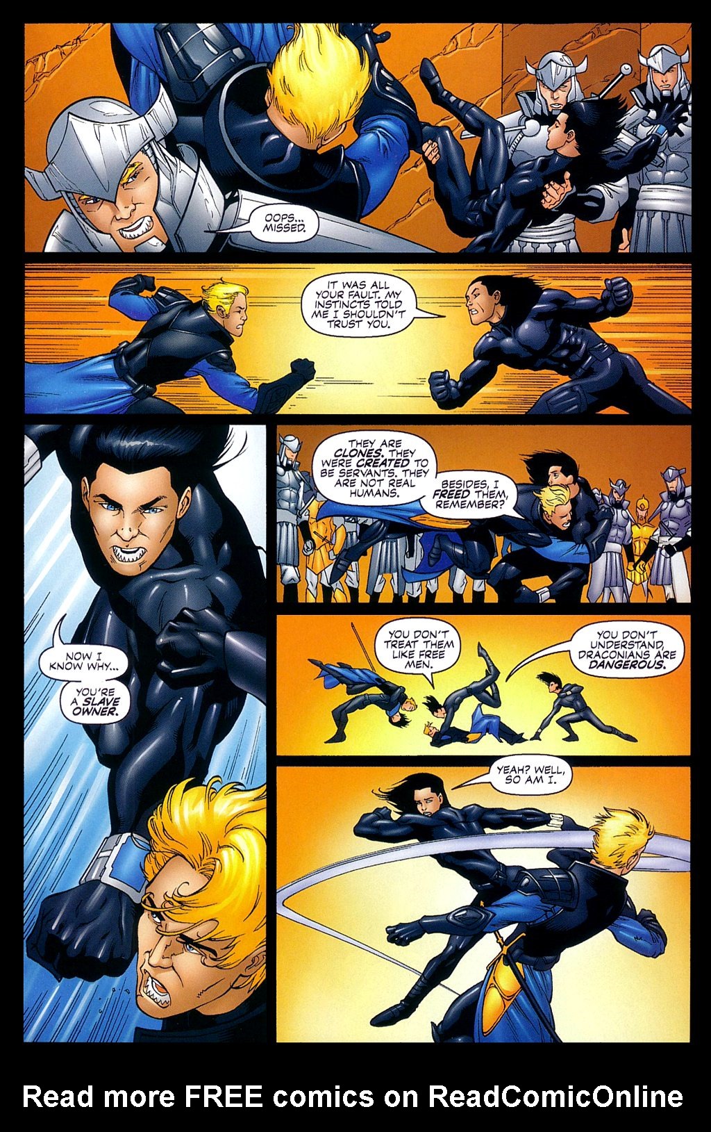 Read online Black Tide (2002) comic -  Issue #4 - 5