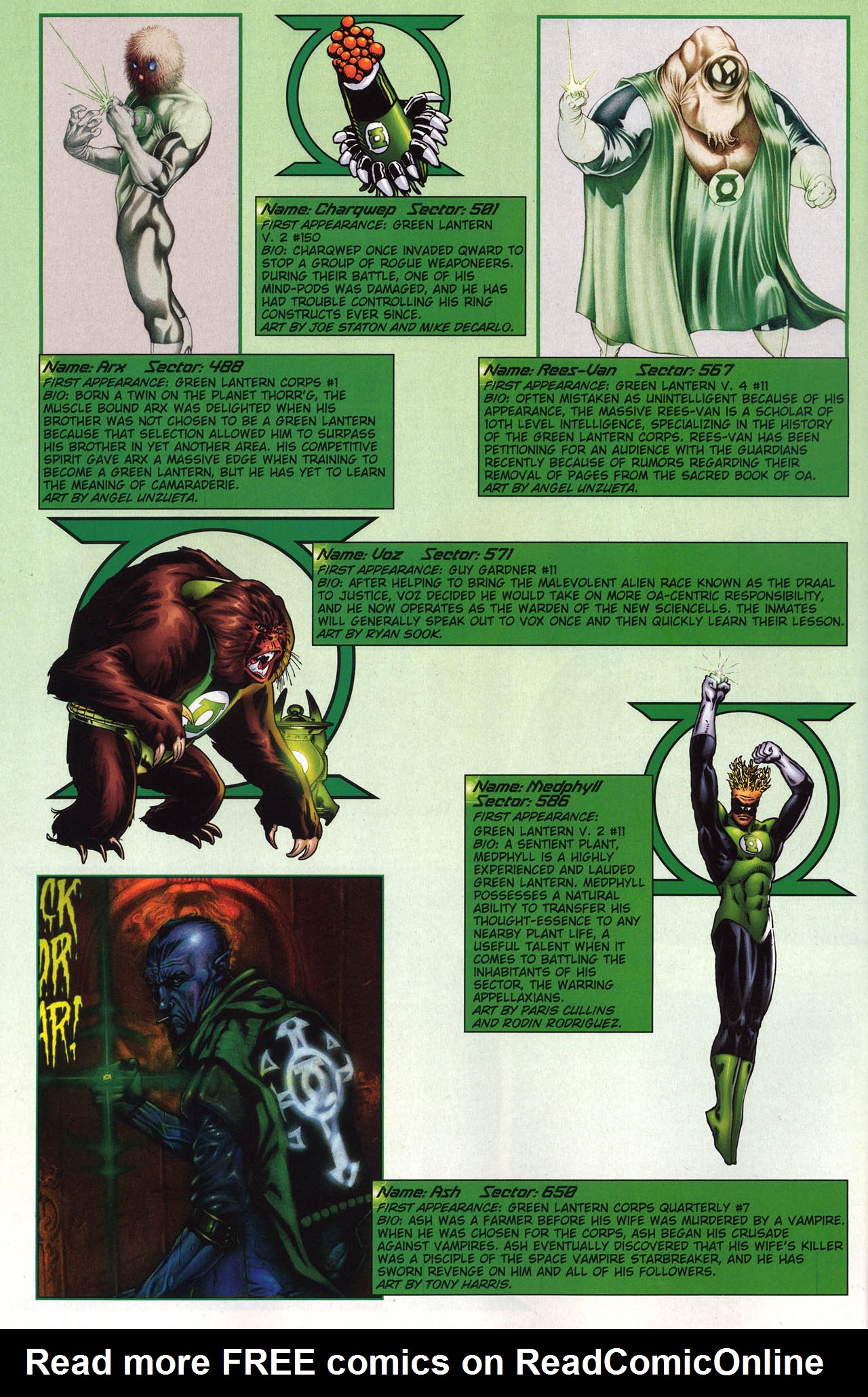Read online Green Lantern/Sinestro Corps Secret Files comic -  Issue # Full - 19