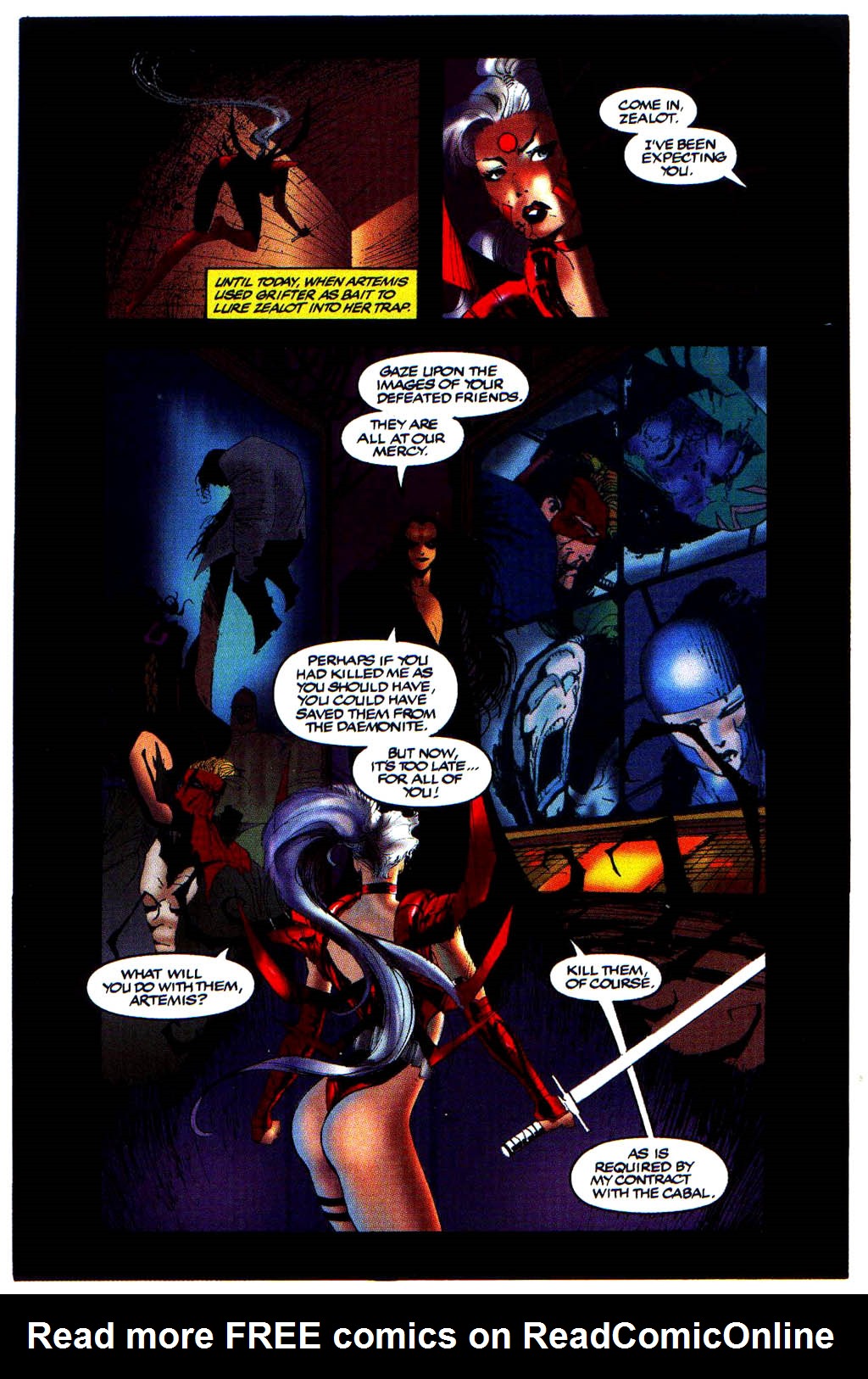 Read online WildC.A.T.s Trilogy comic -  Issue #2 - 21