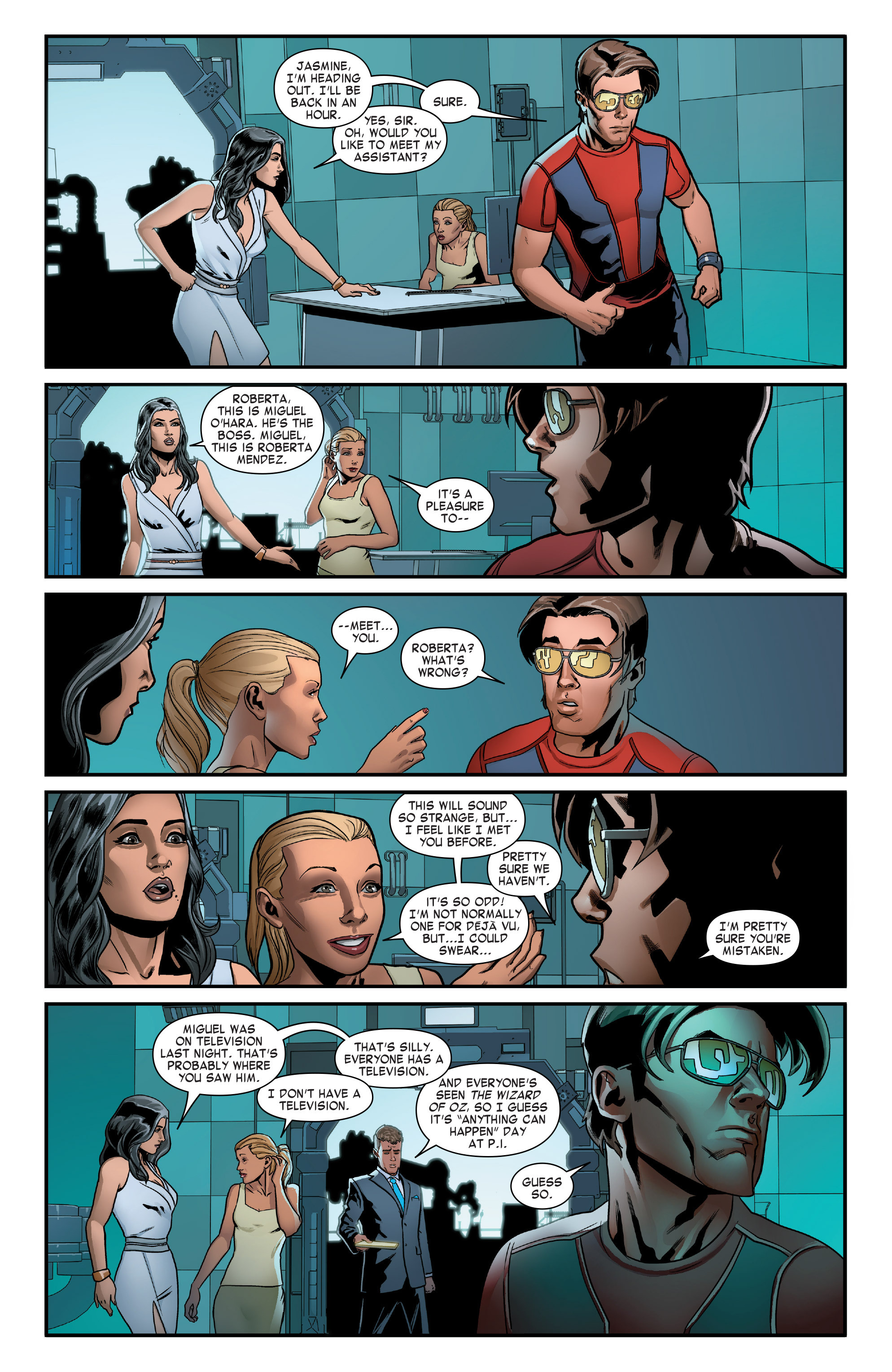 Read online Spider-Man 2099 (2015) comic -  Issue #1 - 11