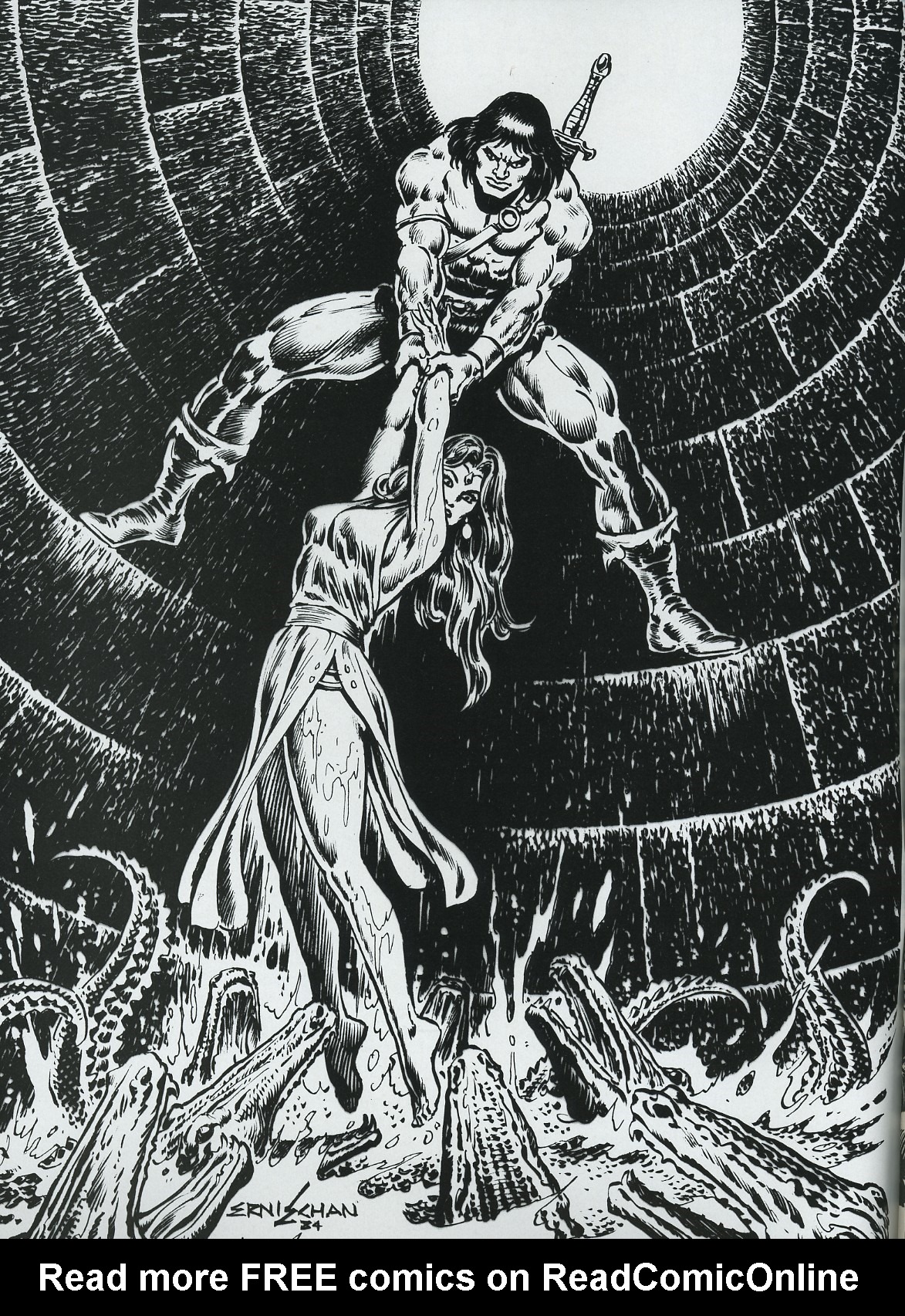 Read online The Savage Sword Of Conan comic -  Issue #121 - 2
