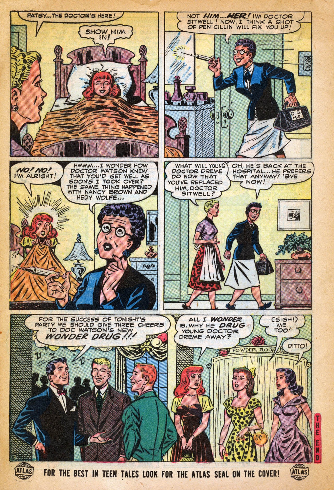 Read online Patsy and Hedy comic -  Issue #29 - 16