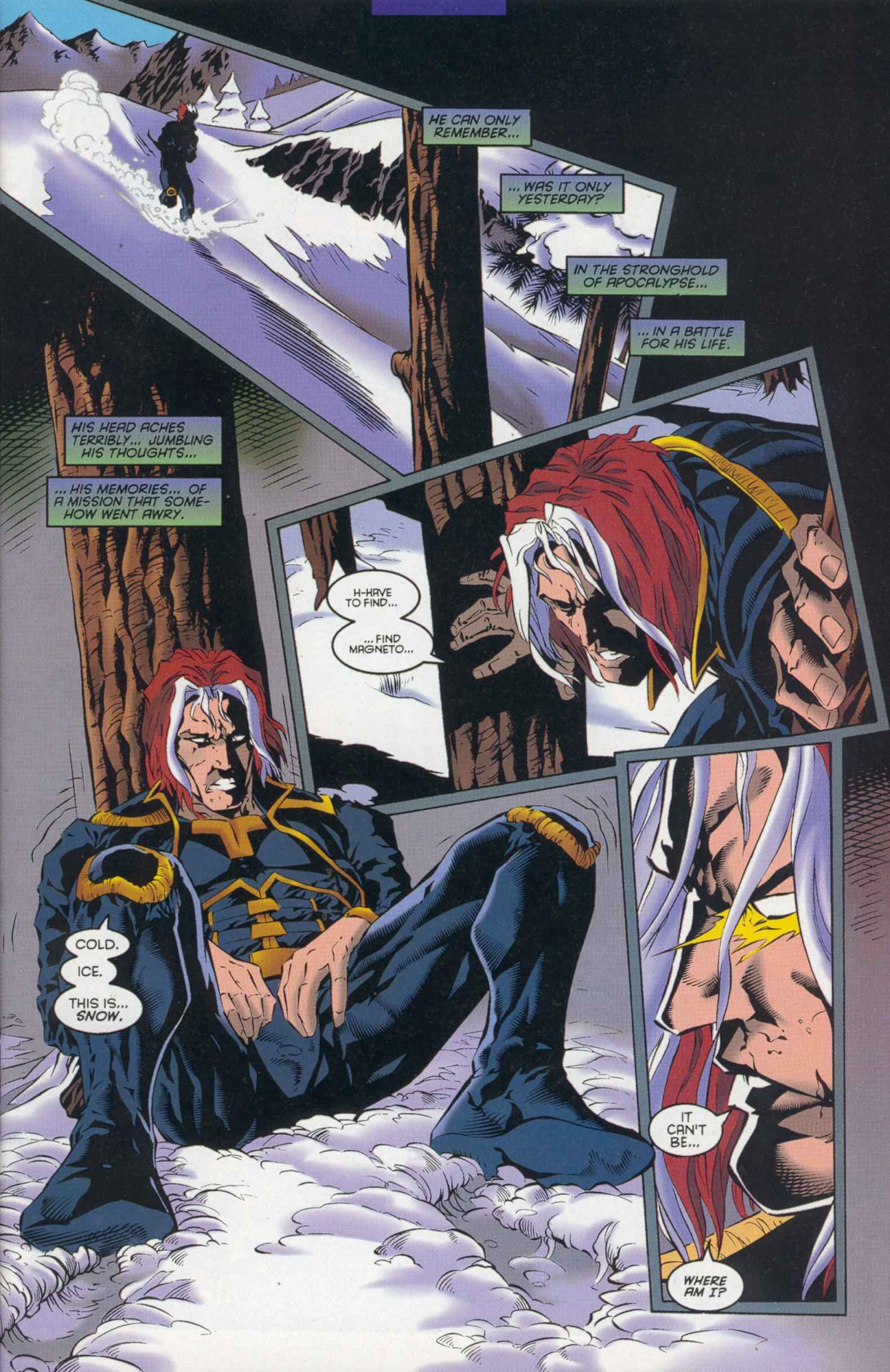 Read online X-Man comic -  Issue #5 - 7