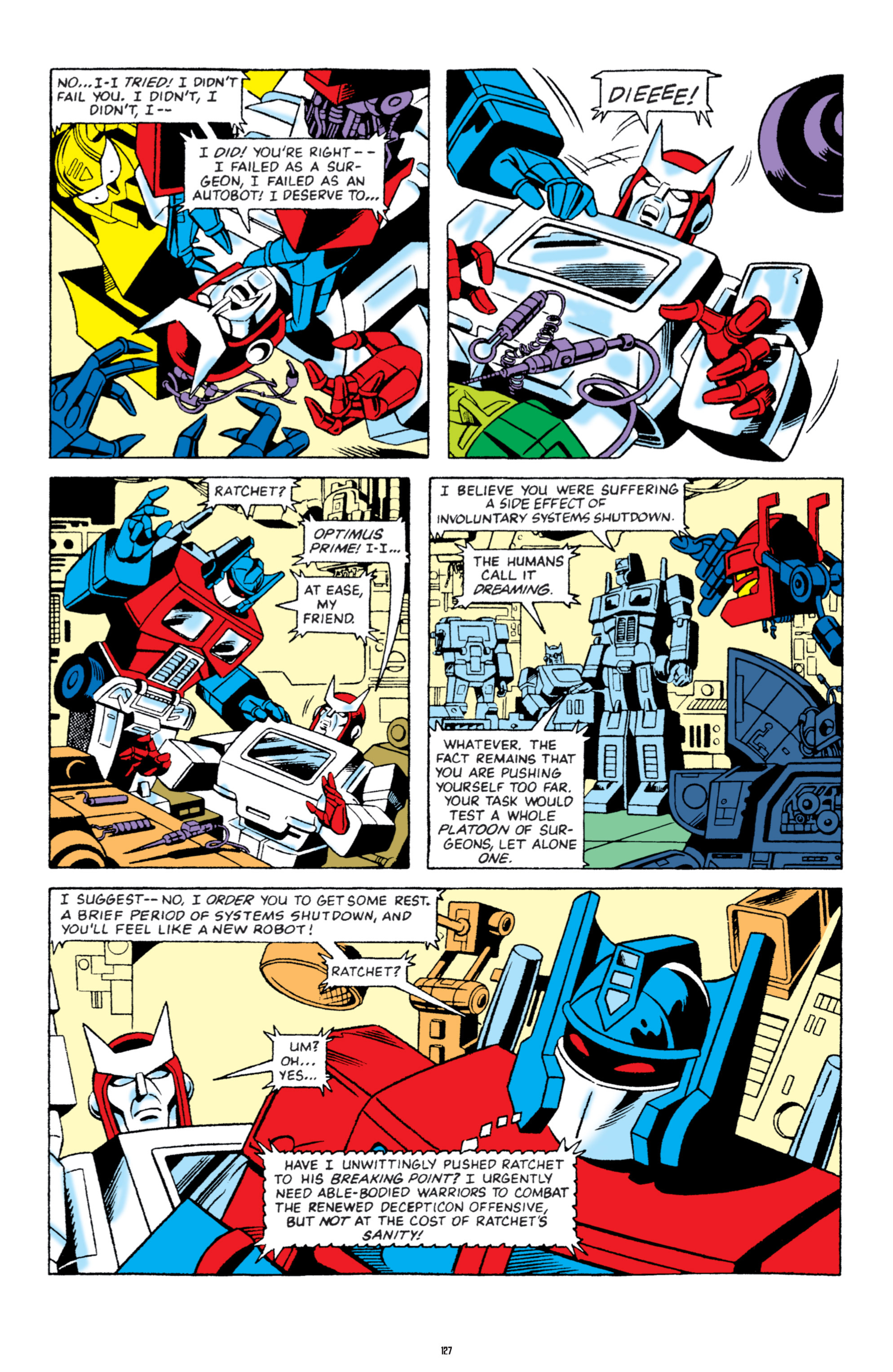 Read online The Transformers Classics comic -  Issue # TPB 5 - 128