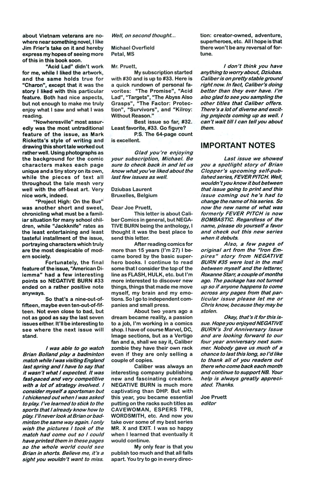 Read online Negative Burn comic -  Issue #37 - 63