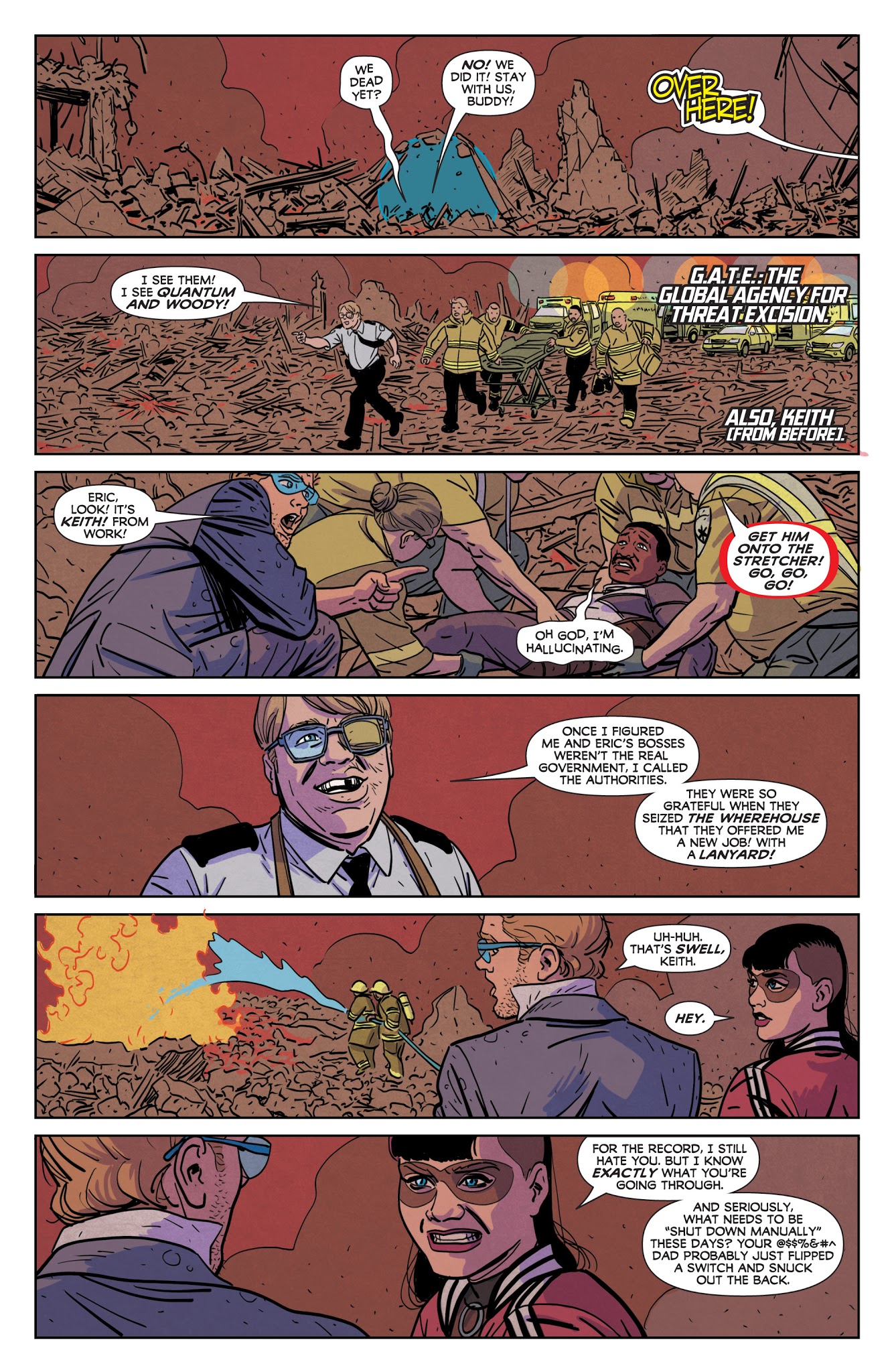 Read online Quantum and Woody! (2017) comic -  Issue #5 - 23
