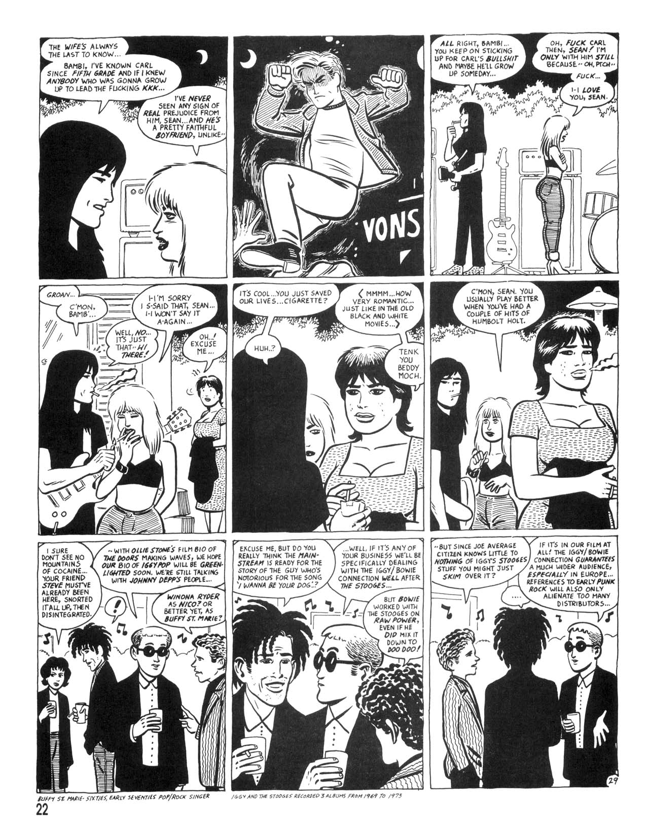 Read online Love and Rockets (1982) comic -  Issue #35 - 24