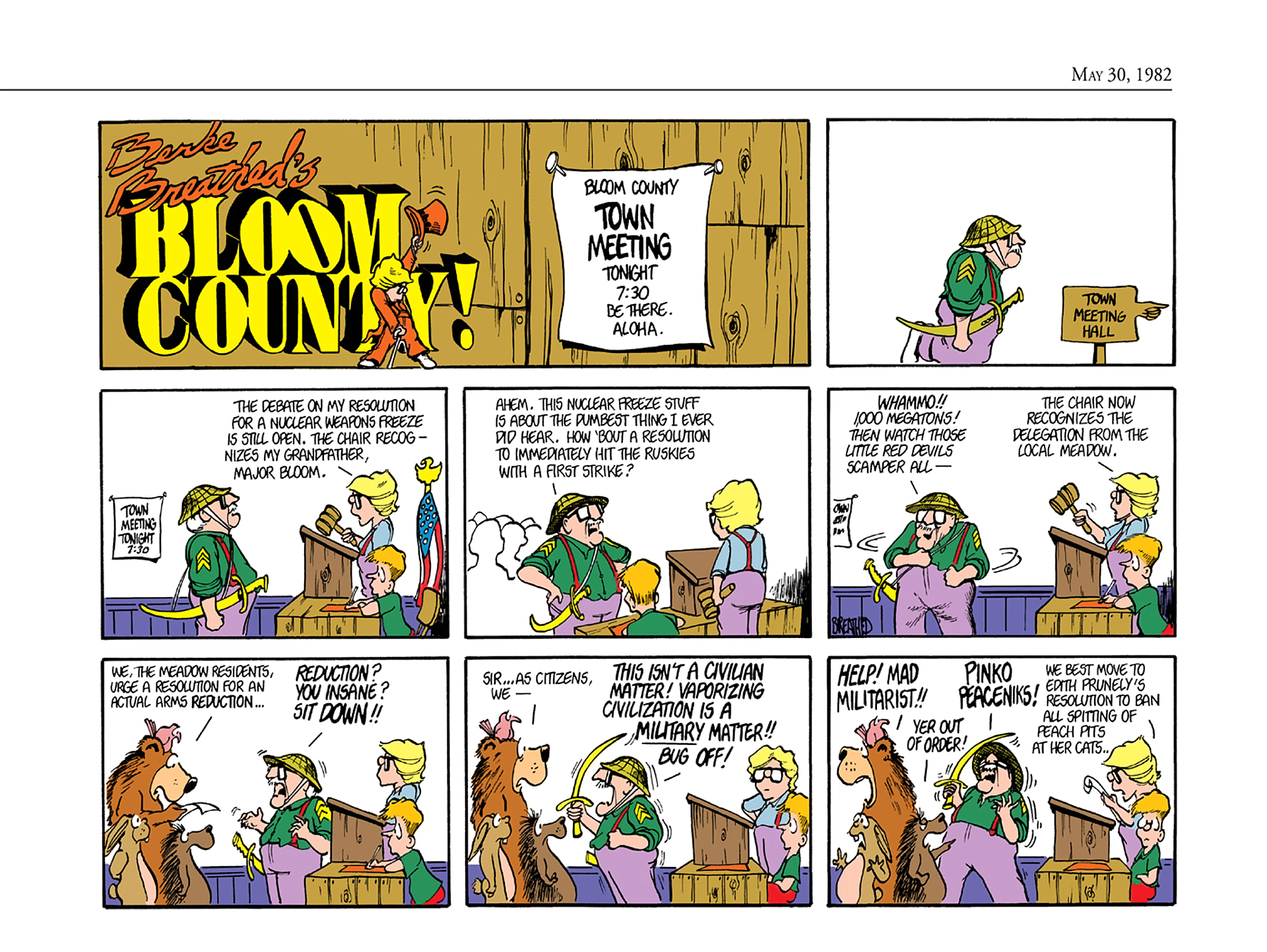 Read online The Bloom County Digital Library comic -  Issue # TPB 2 (Part 2) - 62