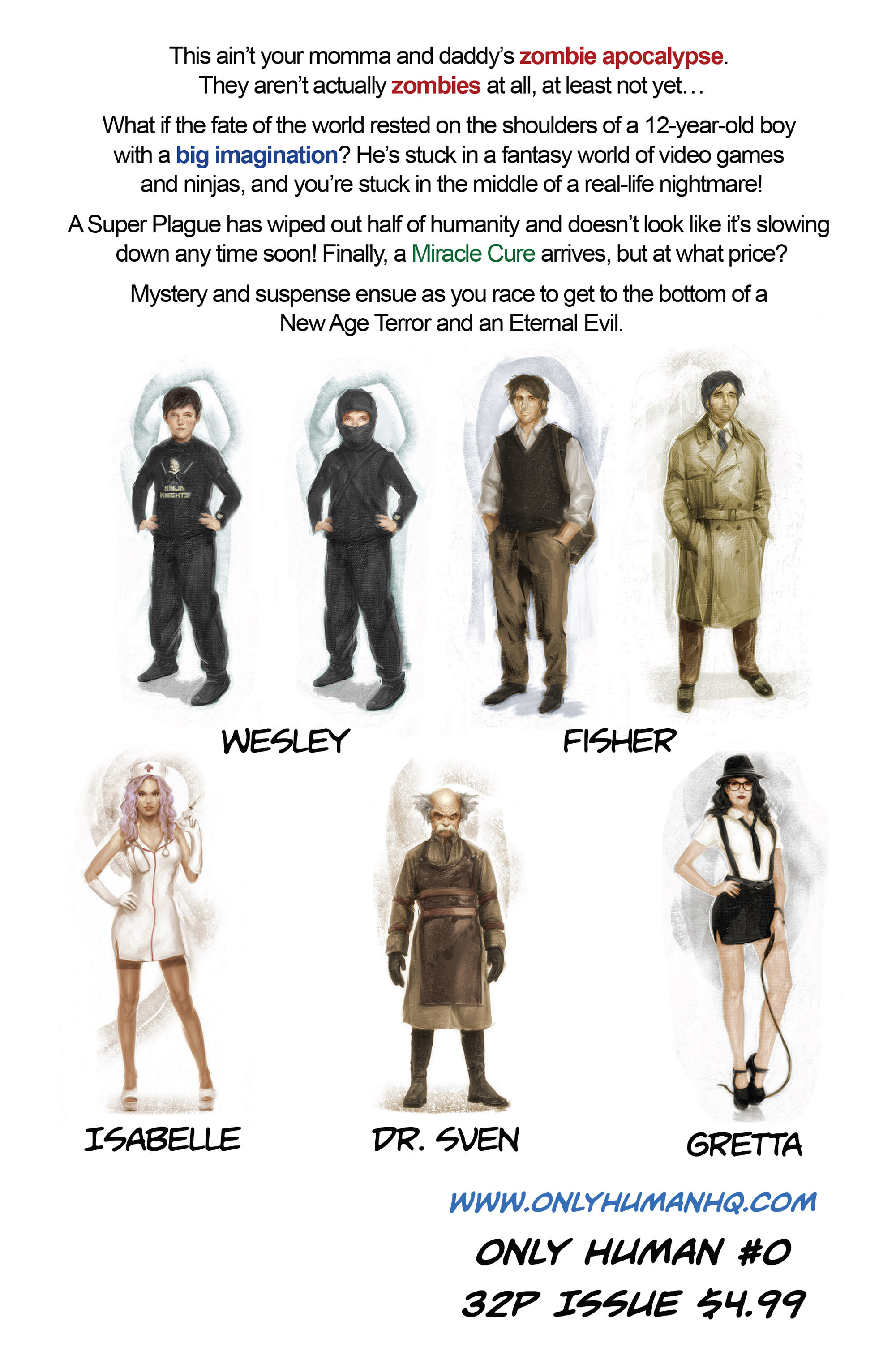 Read online Only Human comic -  Issue #0 - 31