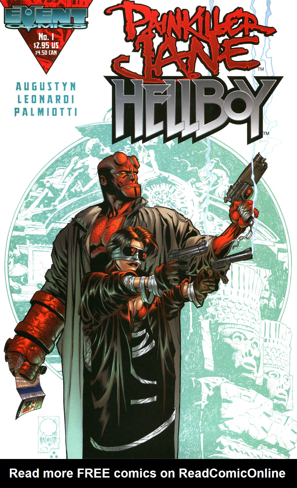 Read online Painkiller Jane/Hellboy comic -  Issue # Full - 2