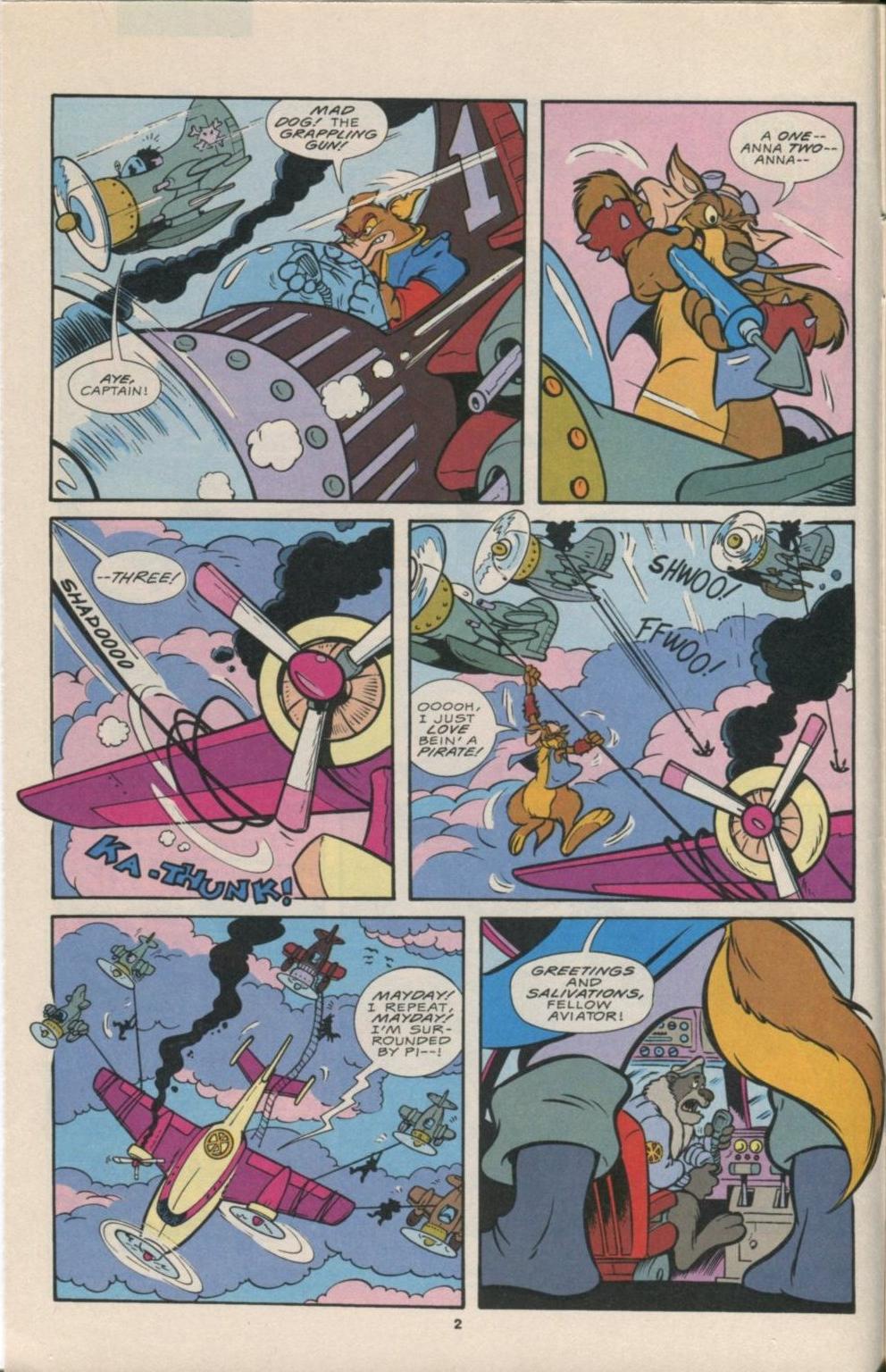Disney's Tale Spin Limited Series: ''Take Off'' issue 1 - Page 3