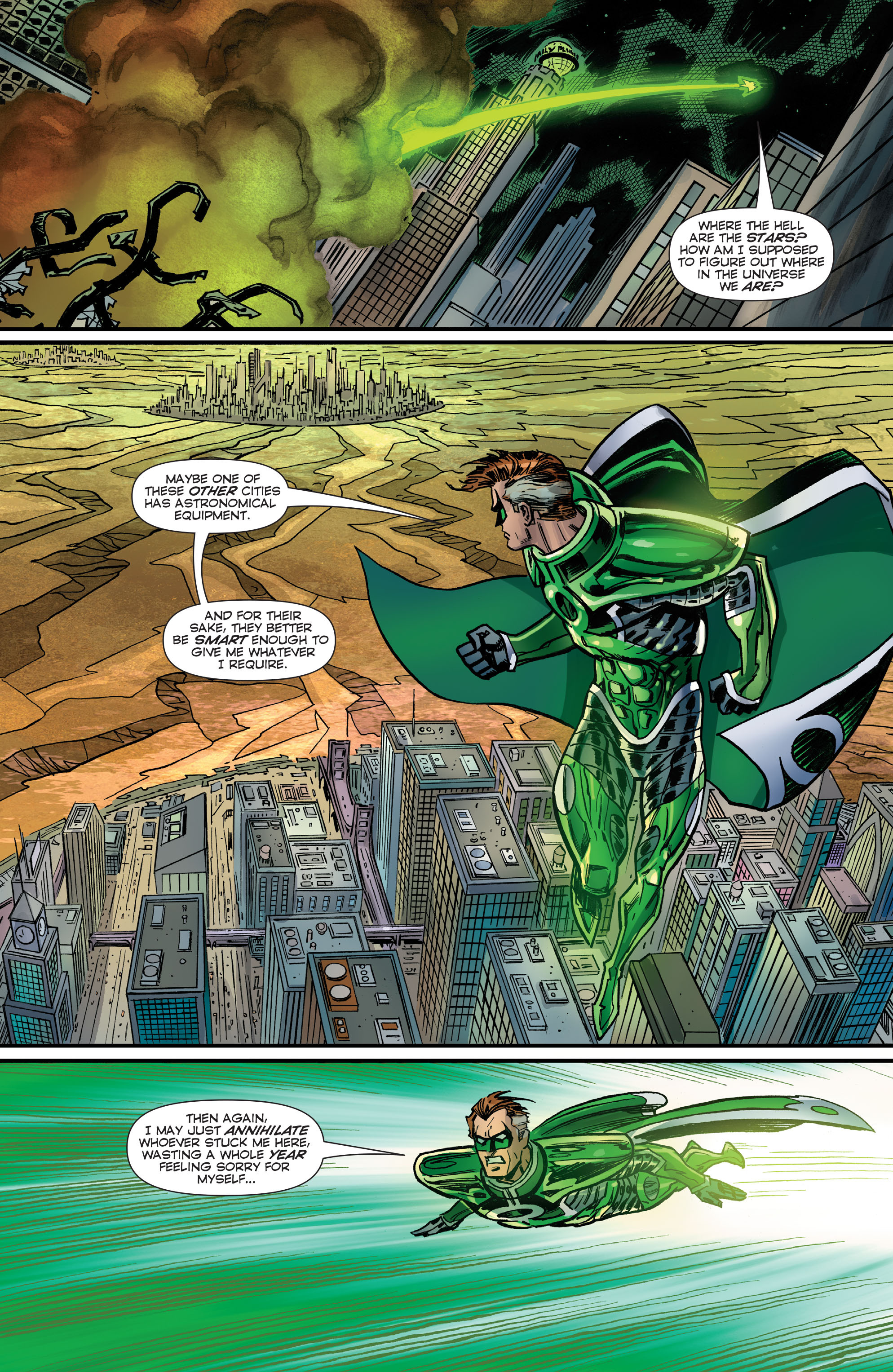 Read online Convergence Green Lantern/Parallax comic -  Issue #1 - 13