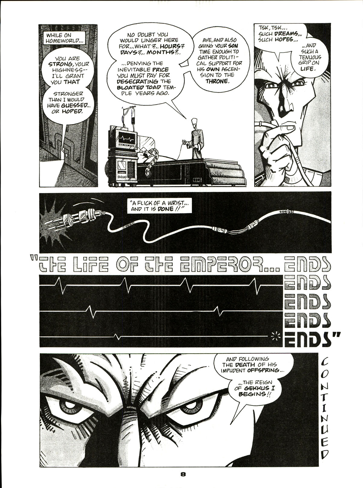 Read online Threat comic -  Issue #7 - 10