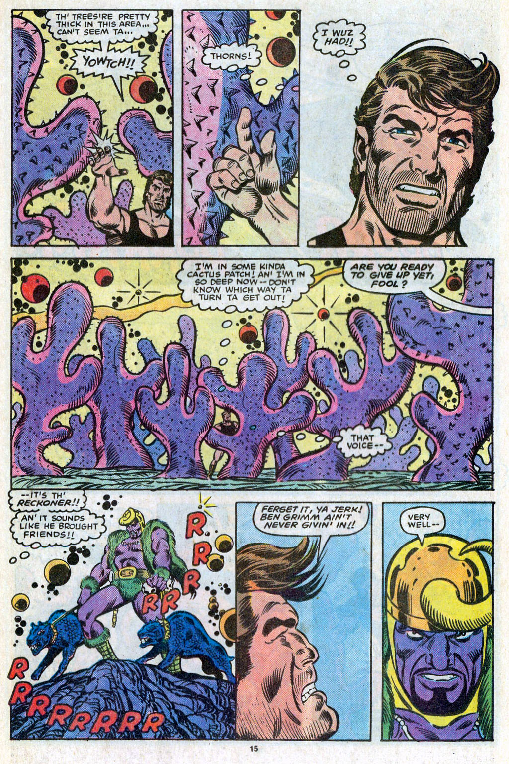 Read online The Thing comic -  Issue #17 - 16