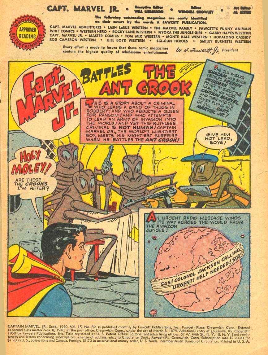 Read online Captain Marvel, Jr. comic -  Issue #89 - 2