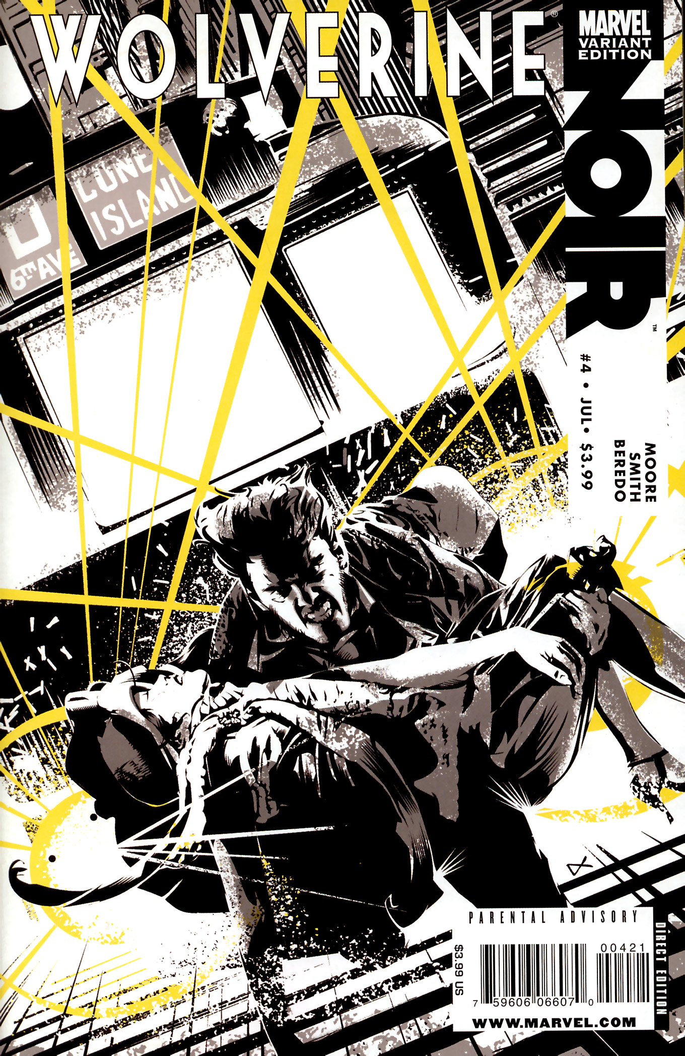 Read online Wolverine Noir comic -  Issue #4 - 1