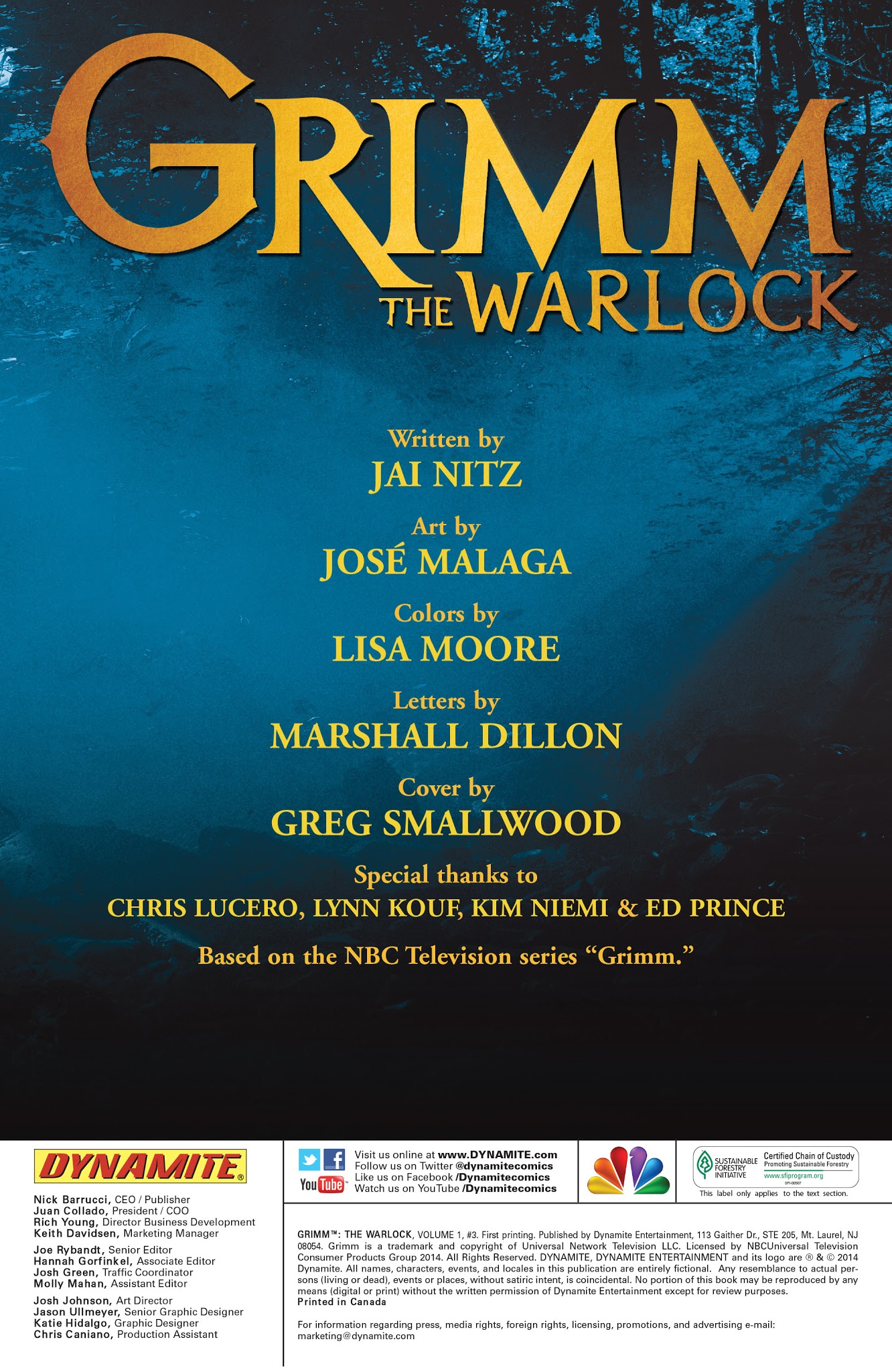 Read online Grimm: The Warlock comic -  Issue #3 - 2