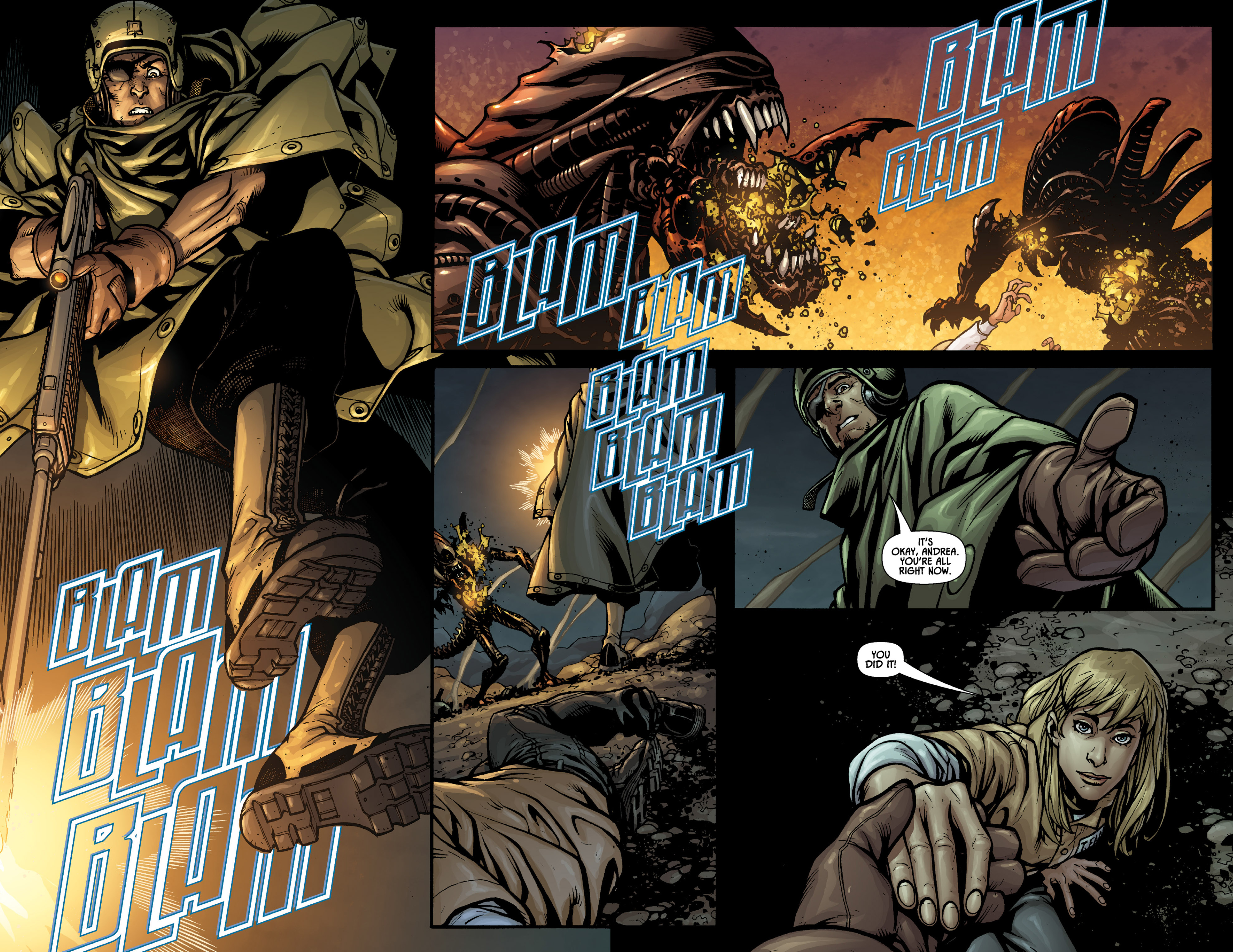 Read online Aliens (2009) comic -  Issue # TPB - 74