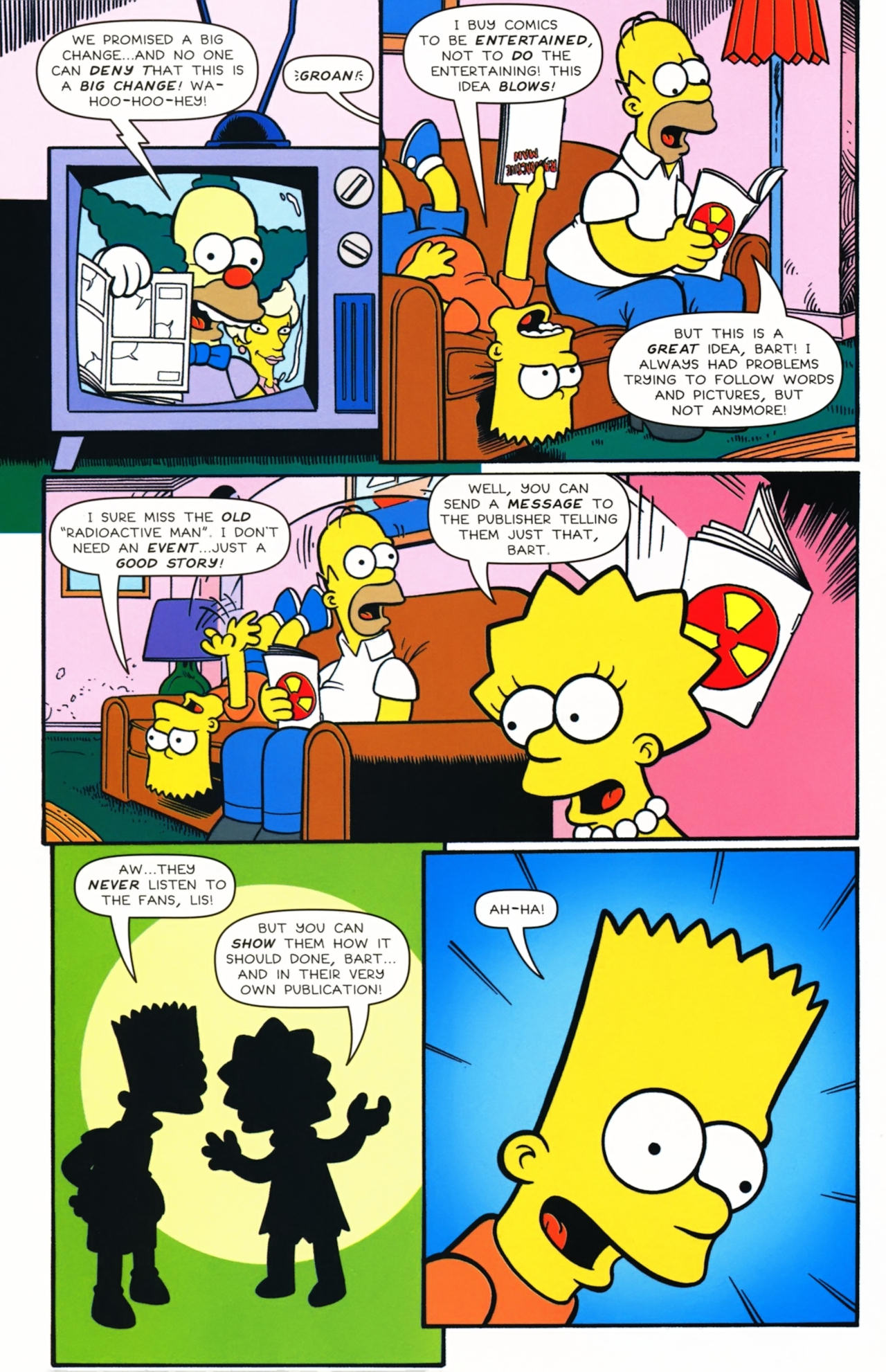 Read online Bongo Comics Presents Simpsons Super Spectacular comic -  Issue #9 - 20