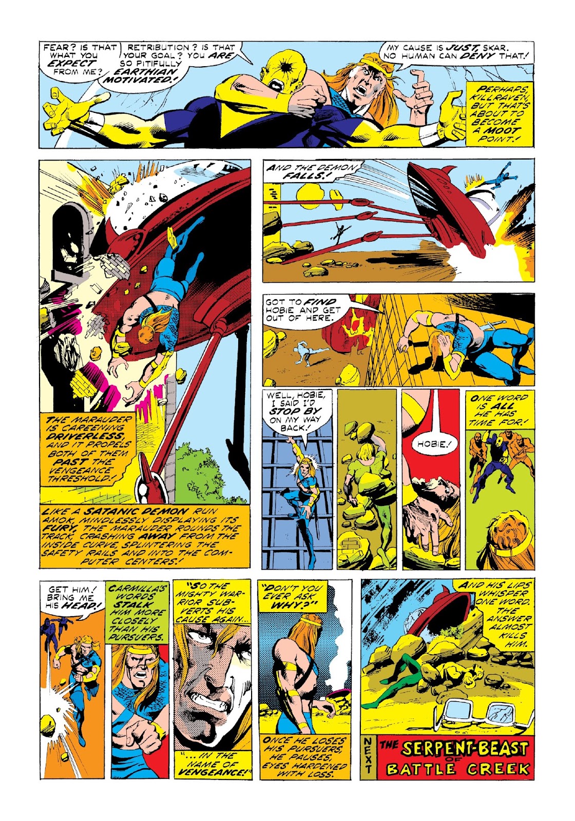 Marvel Masterworks: Killraven issue TPB 1 (Part 2) - Page 54