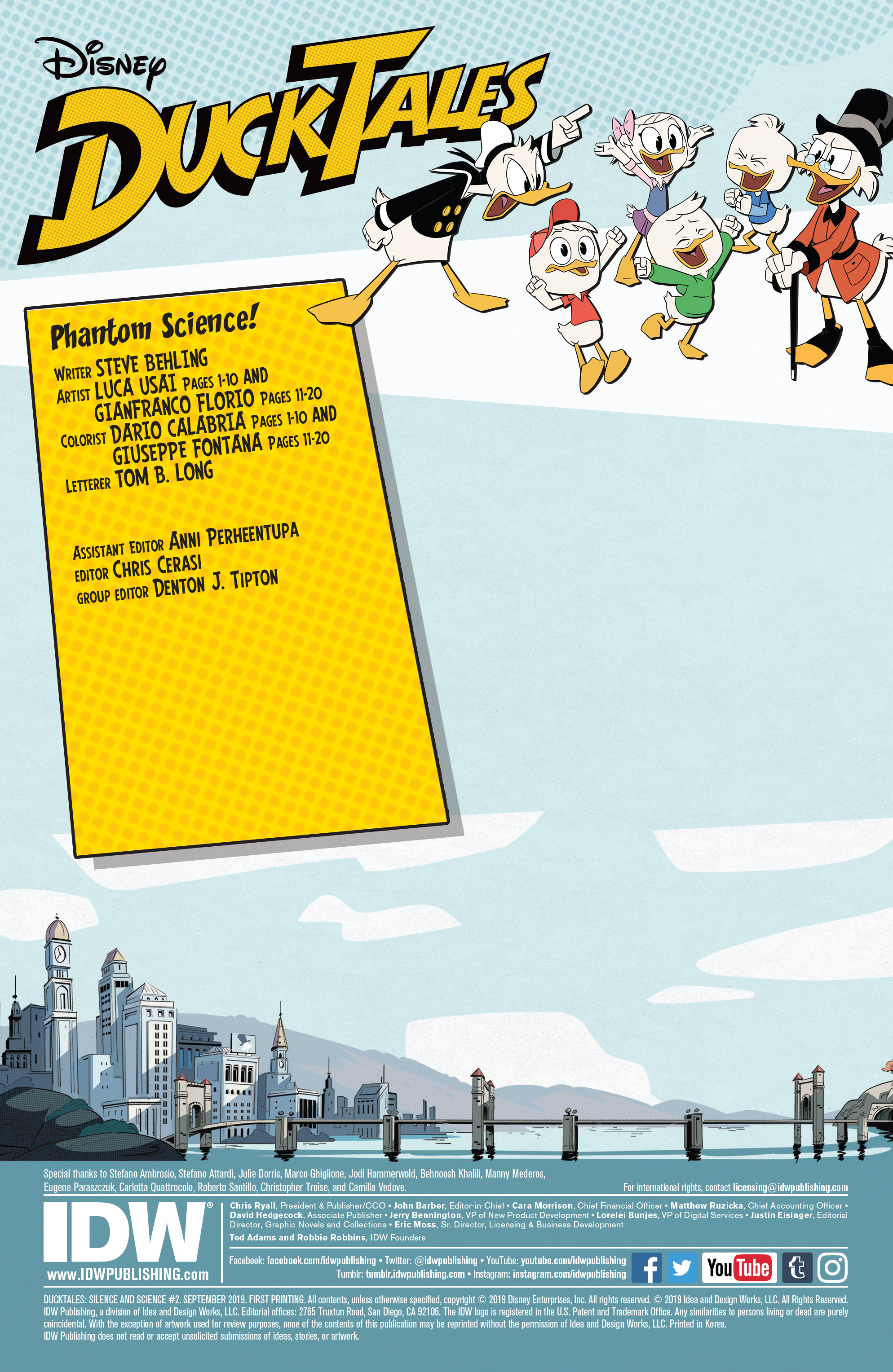Read online DuckTales: Silence and Science comic -  Issue #2 - 2