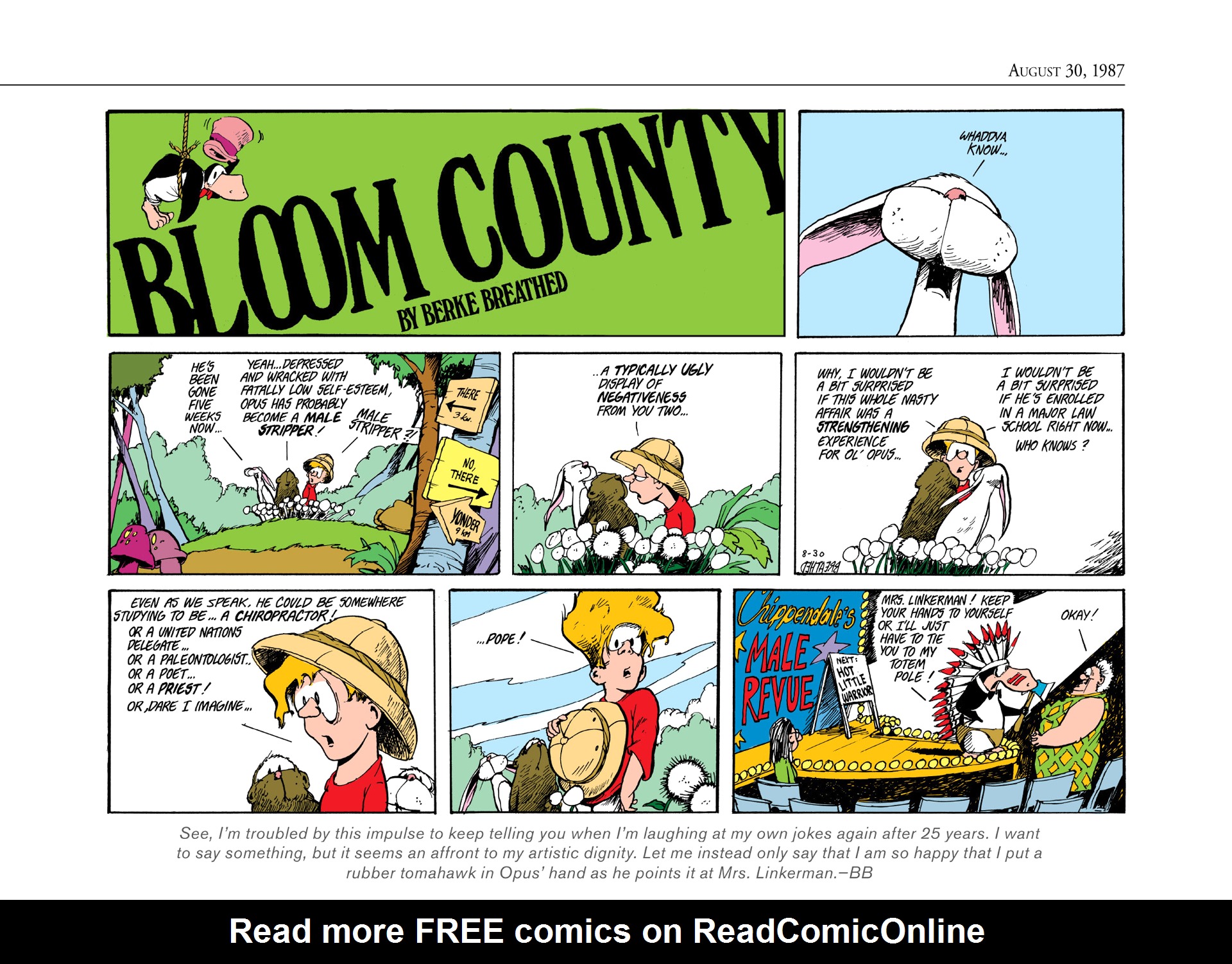 Read online The Bloom County Digital Library comic -  Issue # TPB 7 (Part 3) - 48