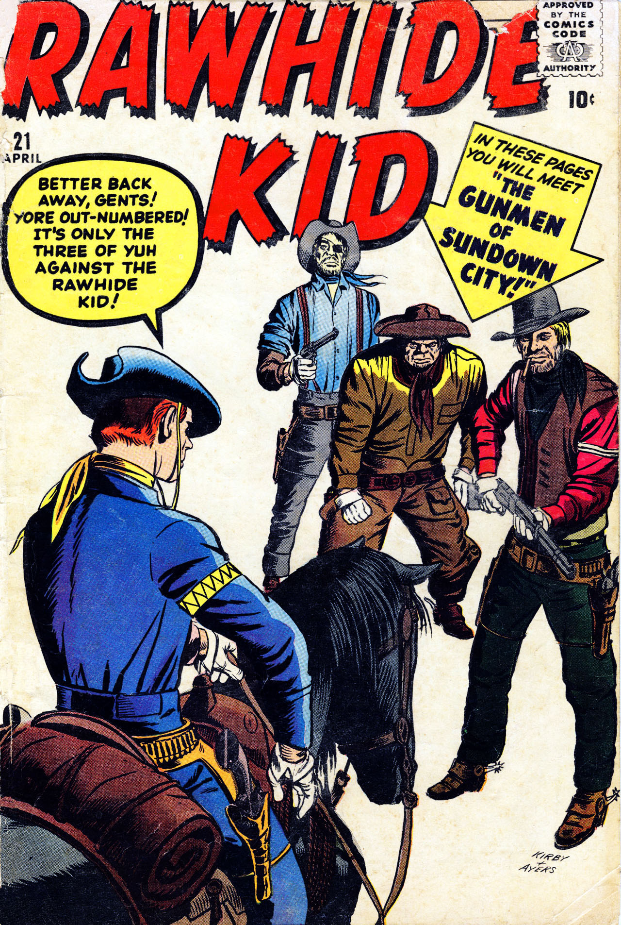 Read online The Rawhide Kid comic -  Issue #21 - 1