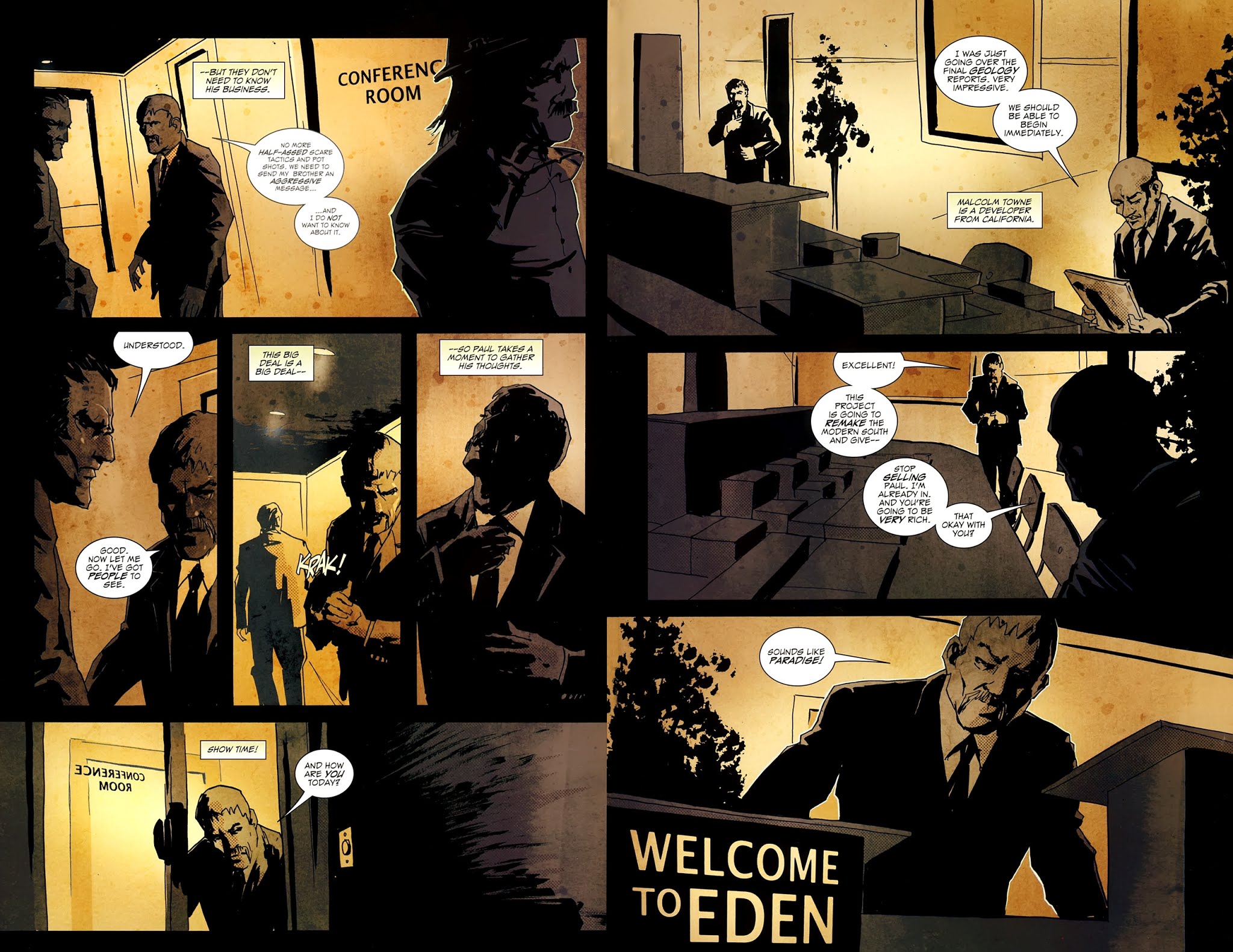 Read online Luke McBain comic -  Issue #3 - 8